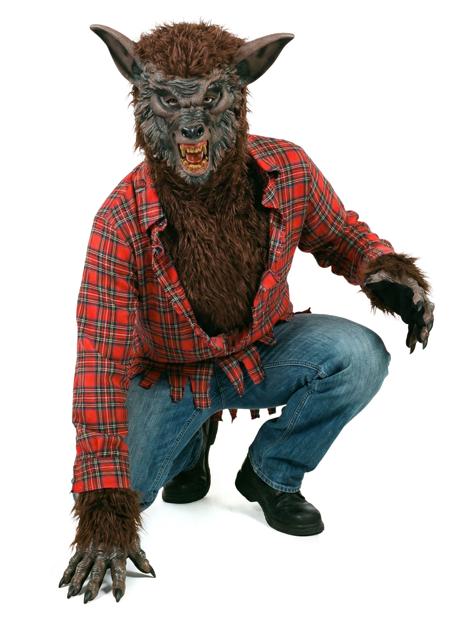 Werwolf Kostüm braun