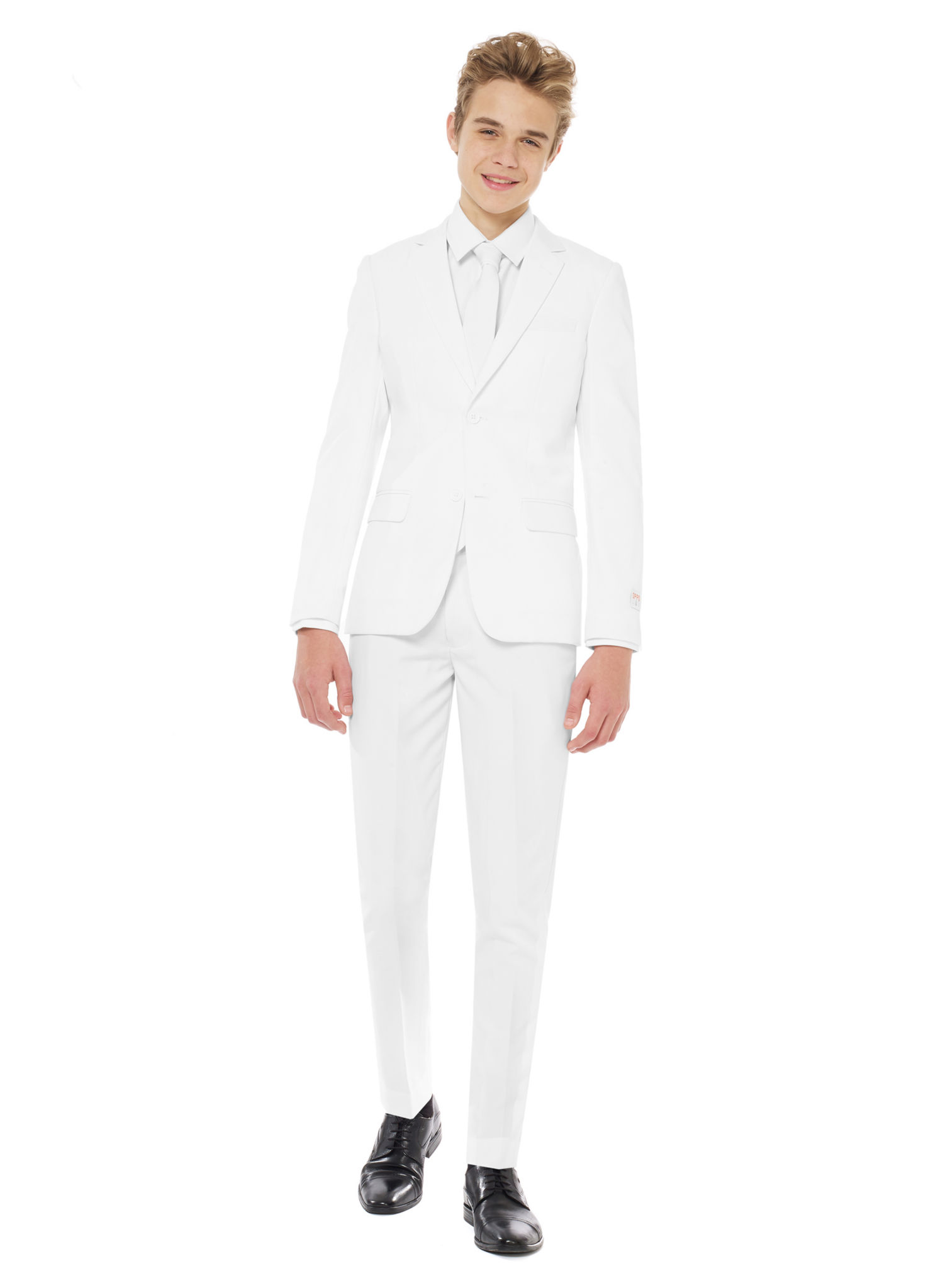 OppoSuits weißer Anzug für Jungen