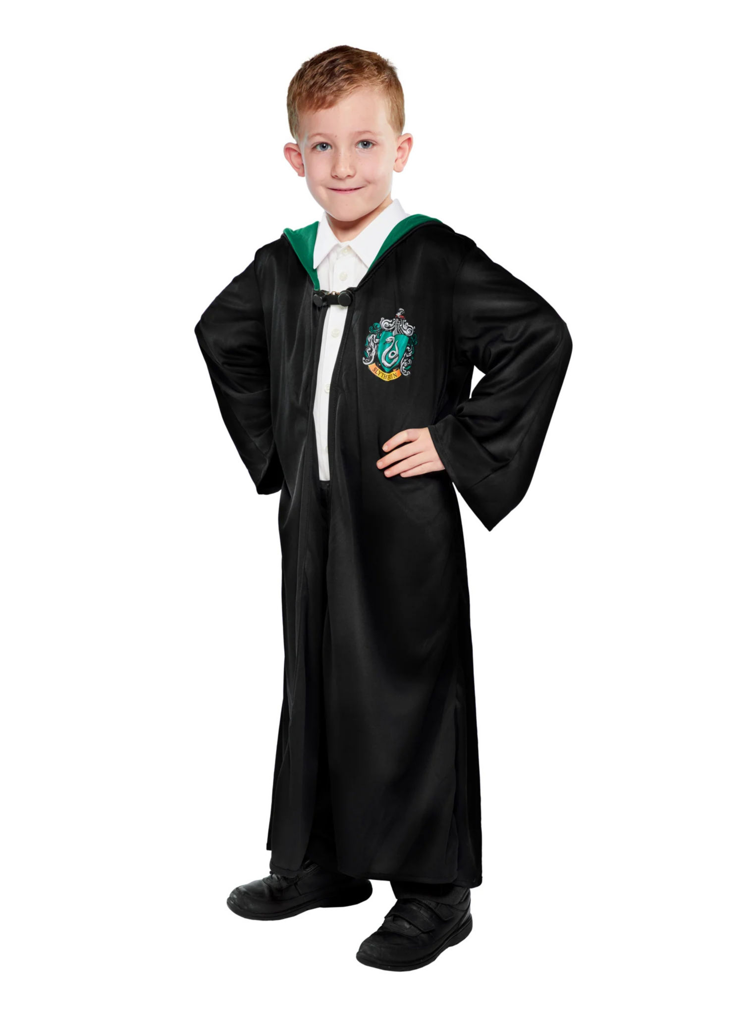 Harry Potter – Slytherin-mantel met capuchon voor kinderen