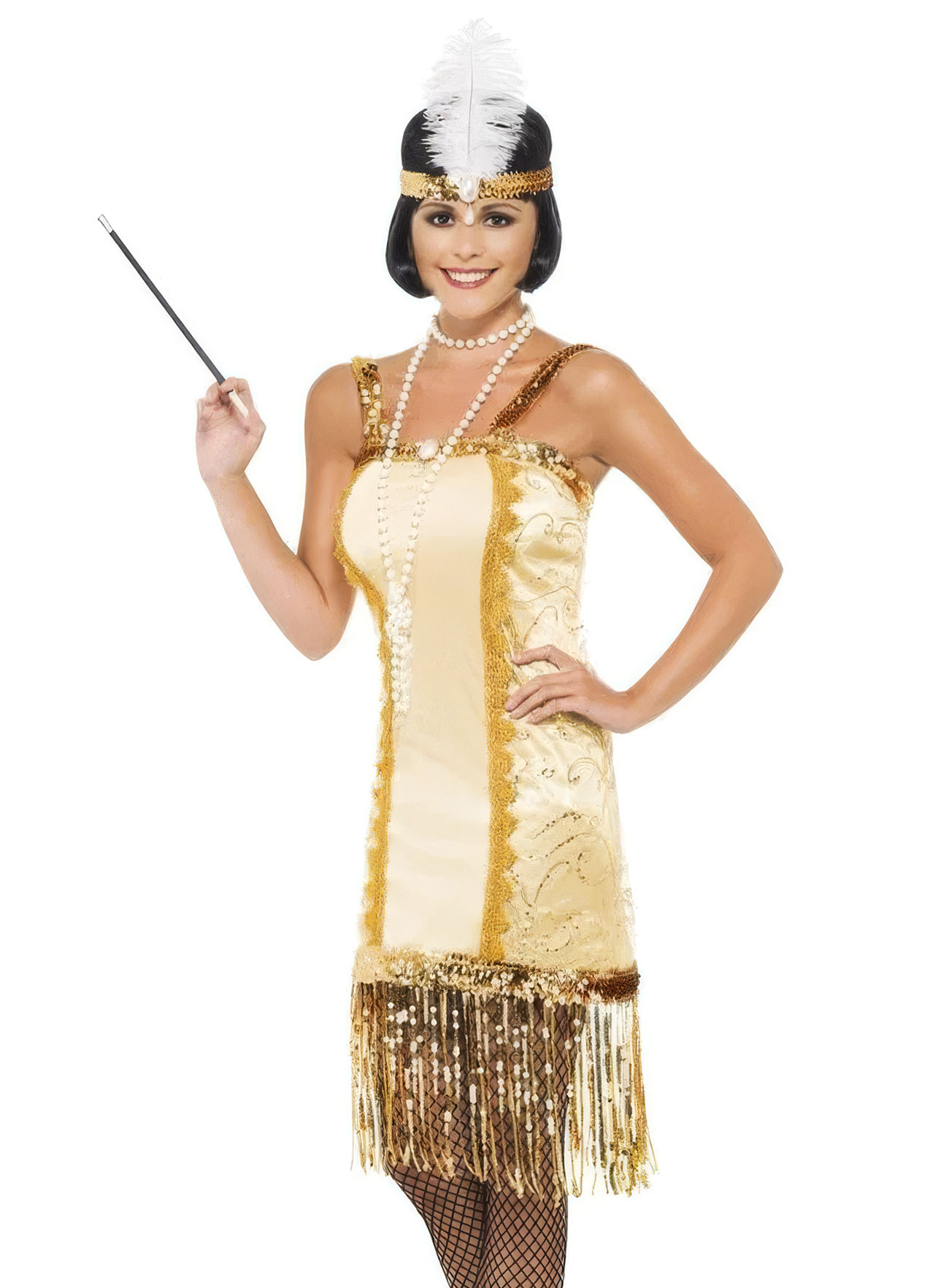 Goldenes 20er Jahre Charleston Kleid
