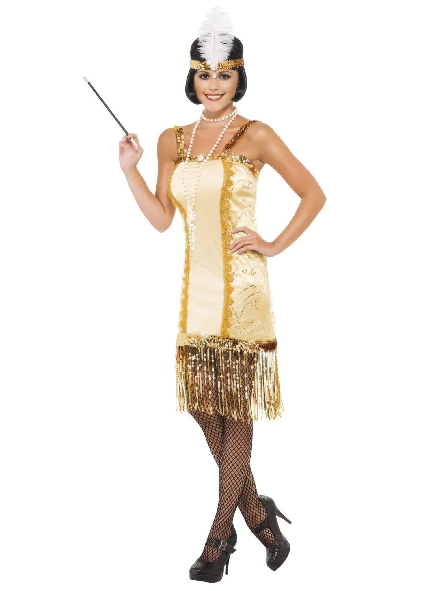 Goldenes 20er Jahre Charleston Kleid