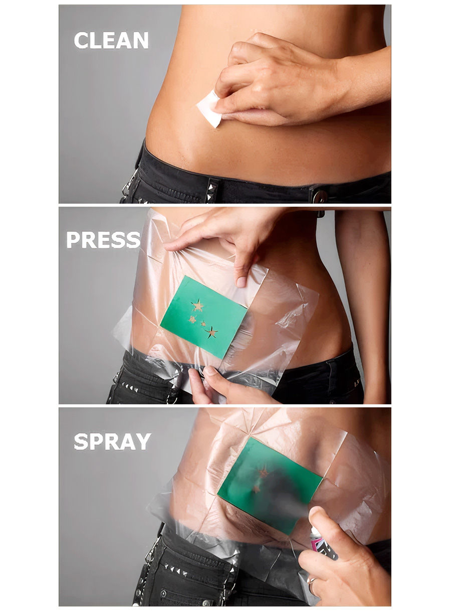 Tattoo Spray Gold