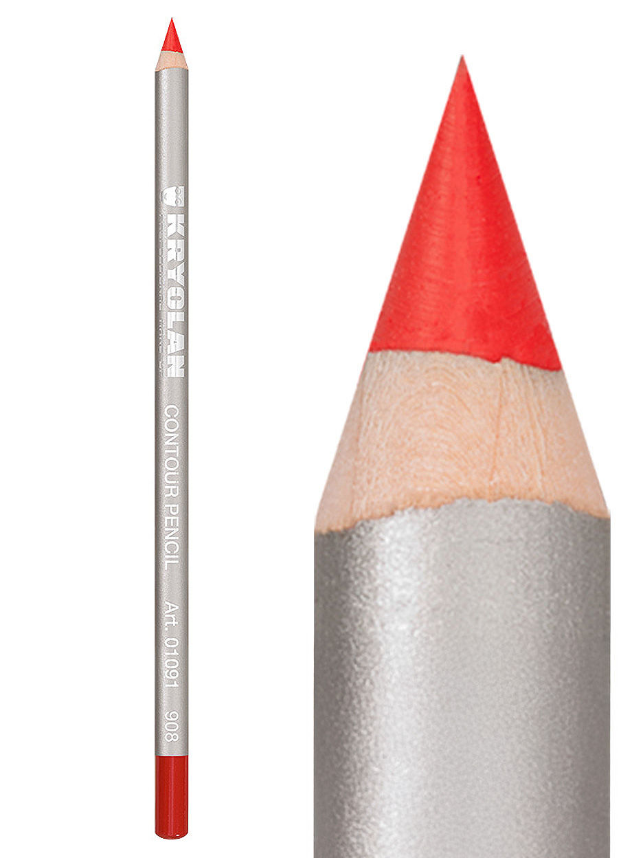 Profi-Schminkstift Hellrot Konturenstift