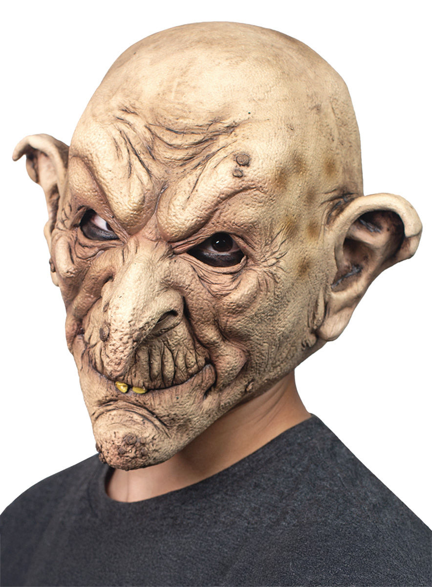 Zauberer Maske des Grauens aus Latex