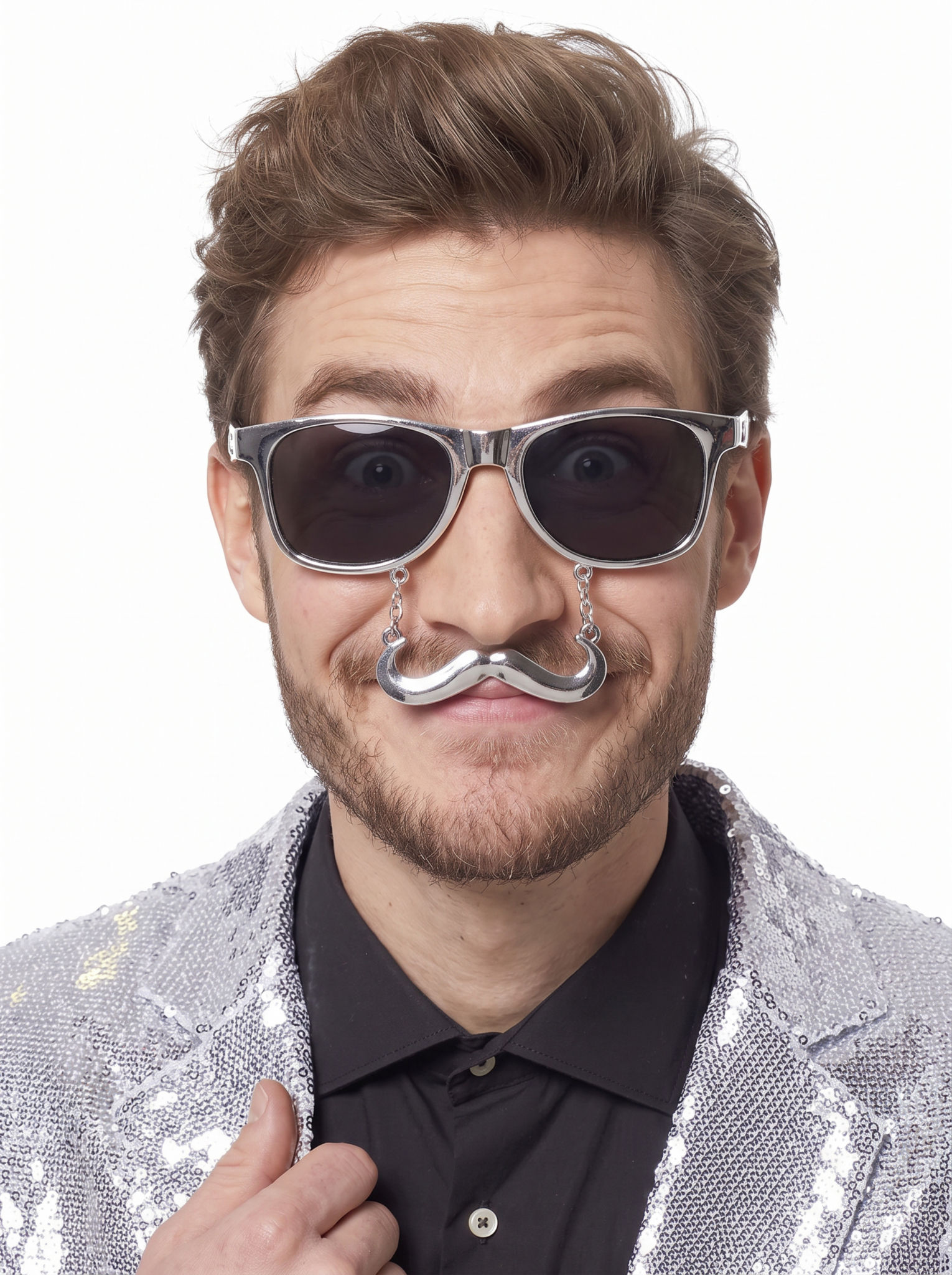 Sun Staches Classic Chrom Partybrille