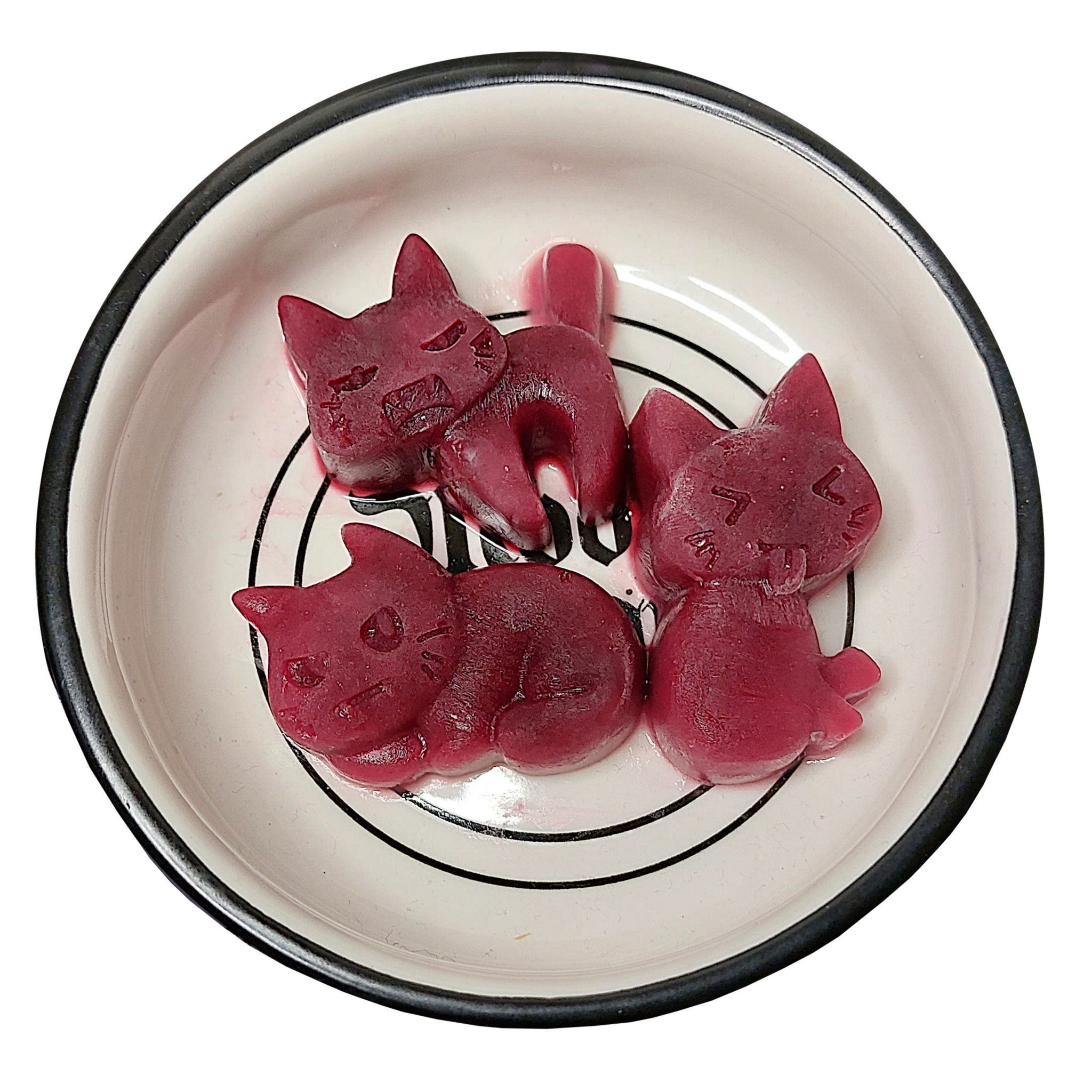 Katzen Silikonform für Eiswürfel und zum Backen 6-fach