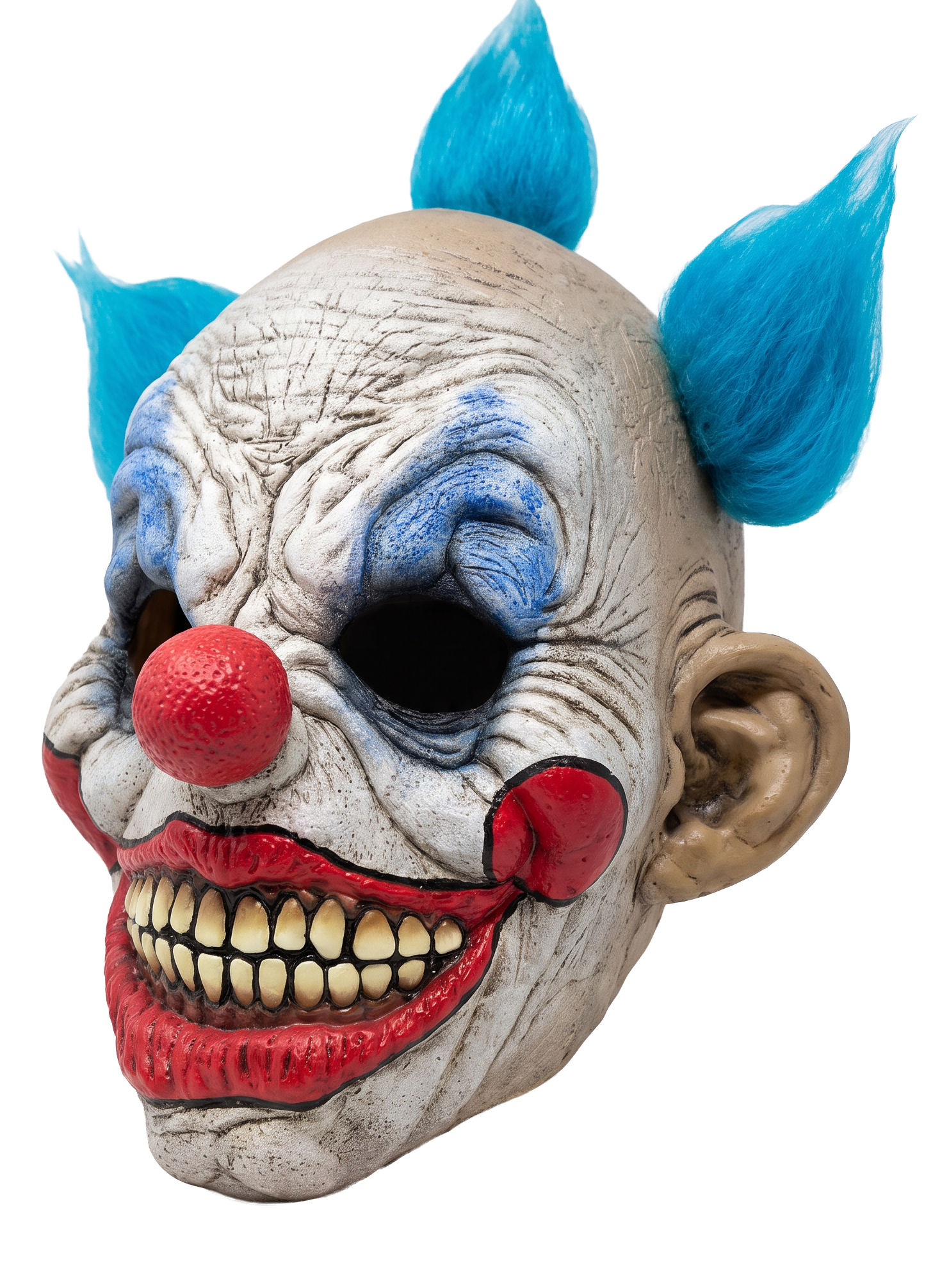 Rotbäckchen Horrorclown Maske