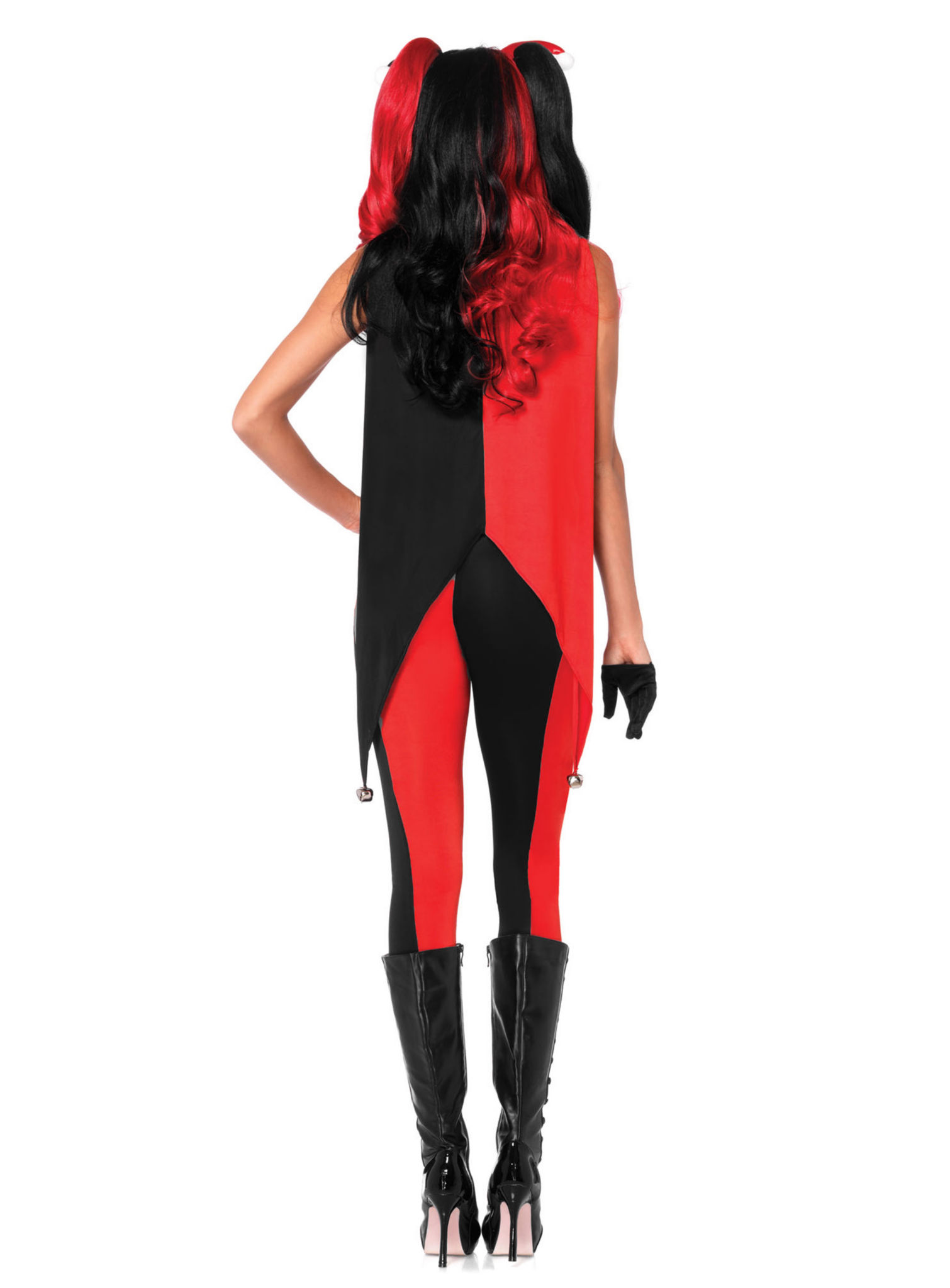 Harlekina Bodysuit mit Cape