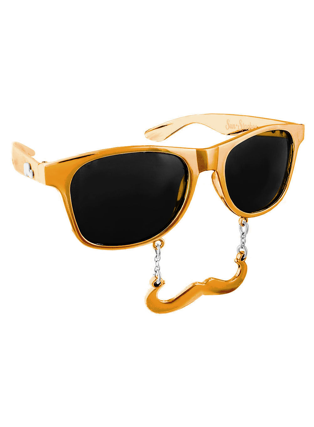 Sun Staches Classic gold Partybrille