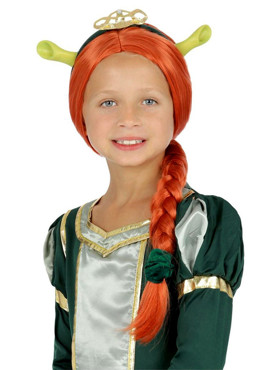 Shrek – Prinzessin Fiona Perücke für Kinder