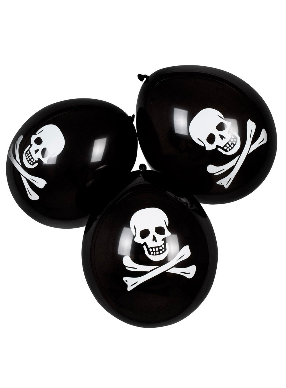 Piratenflagge Luftballons 6 Stück