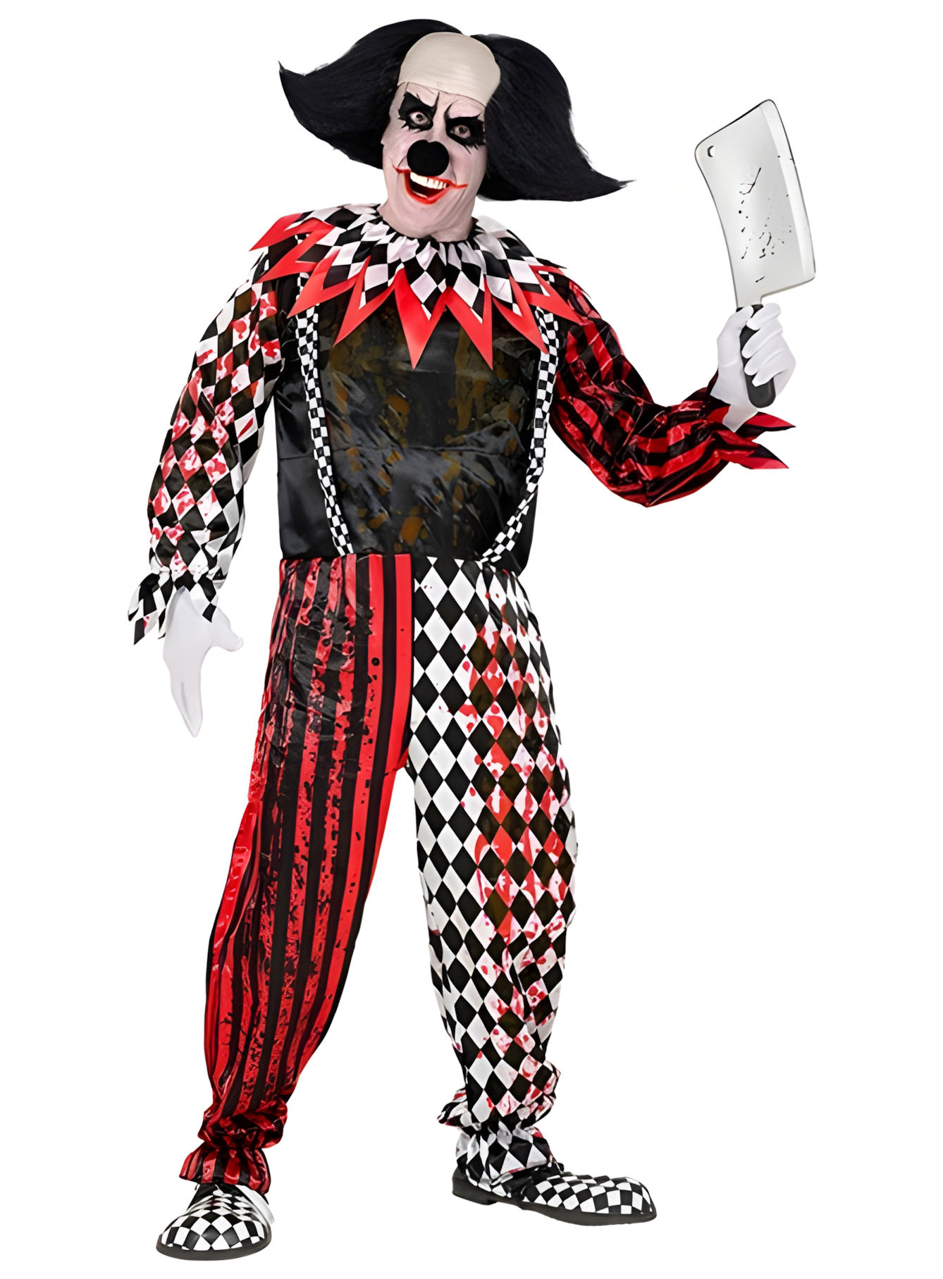 Killerclown-kostuum voor heren Deluxe