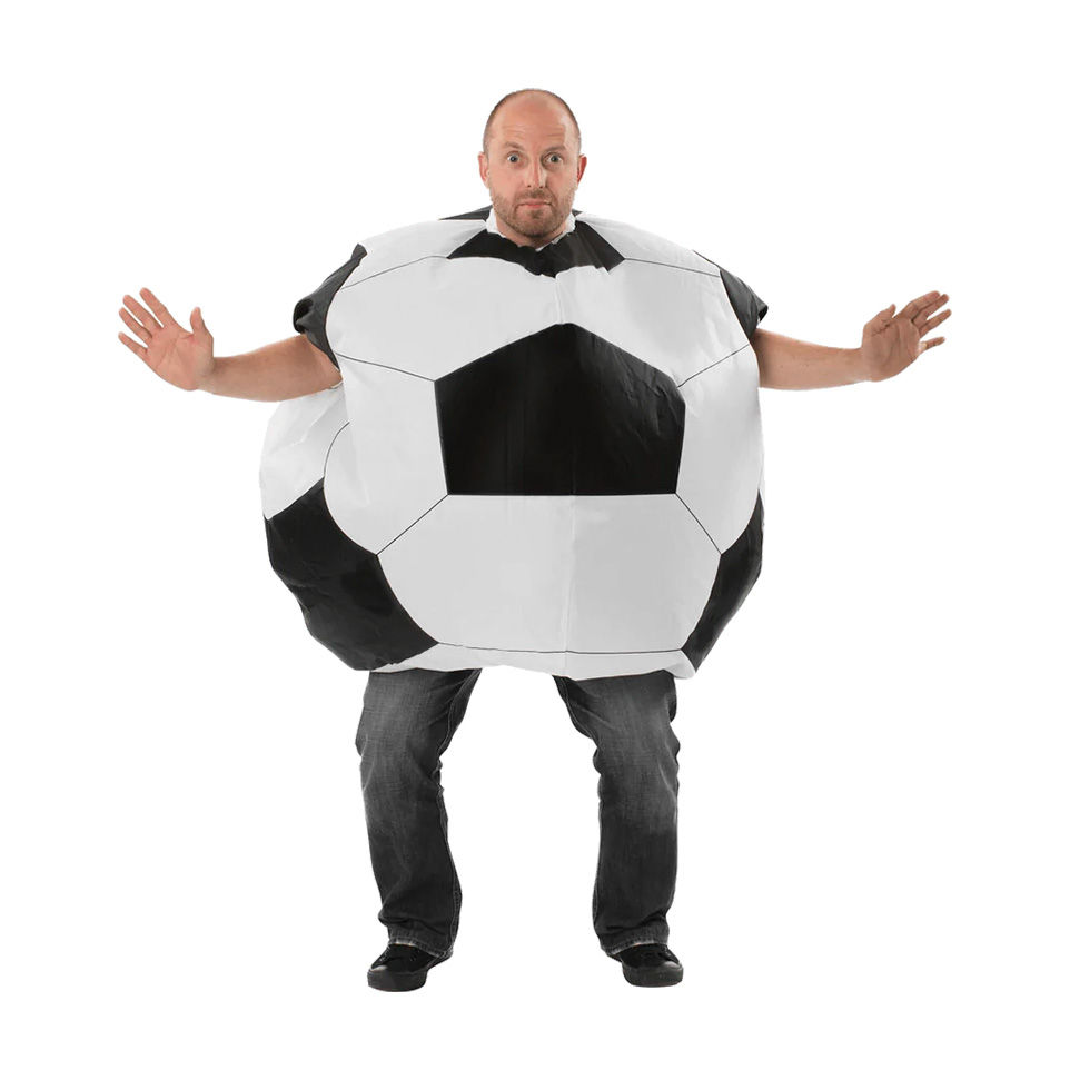 Runder Fußball Kostüm