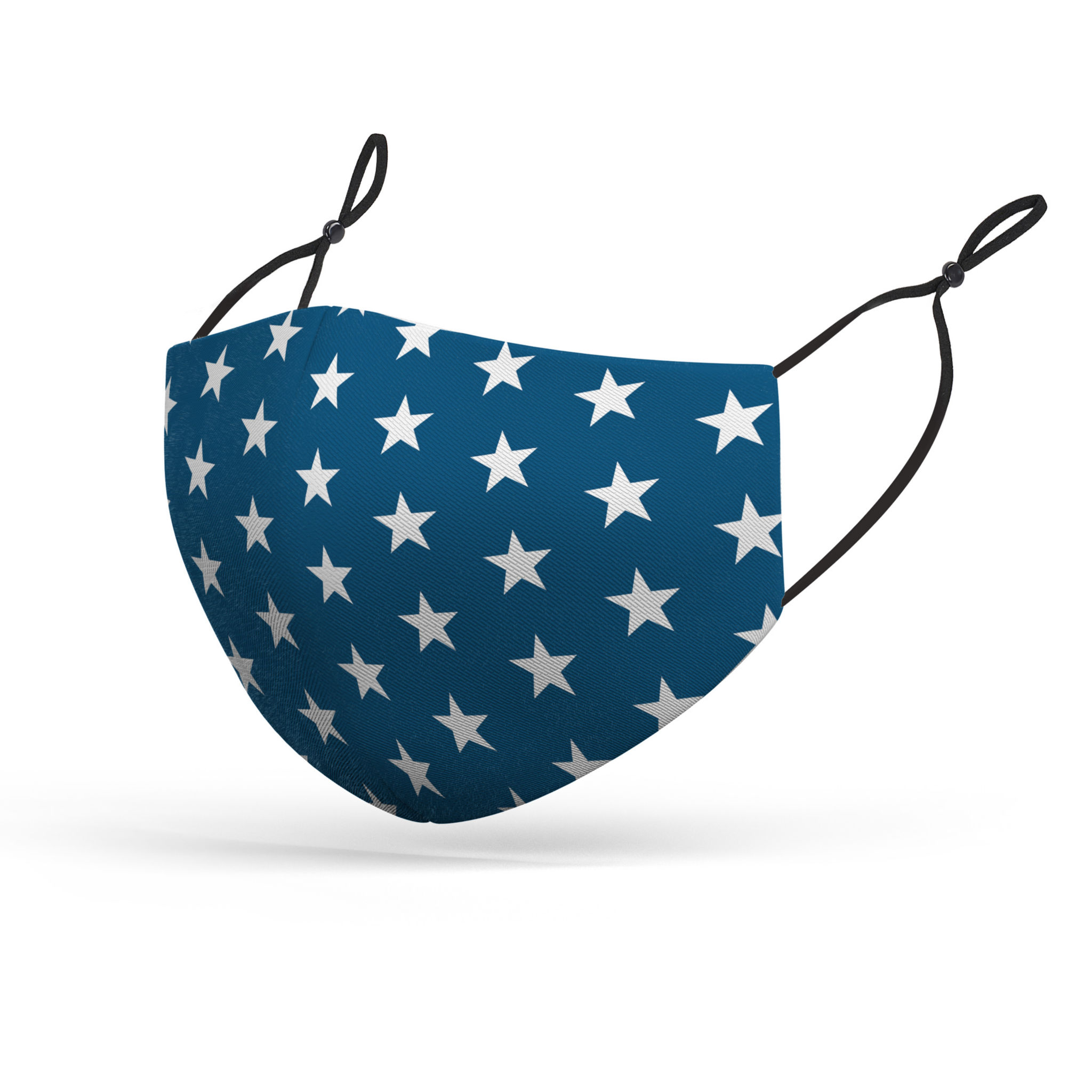 Stoffmaske für Kinder Sterne