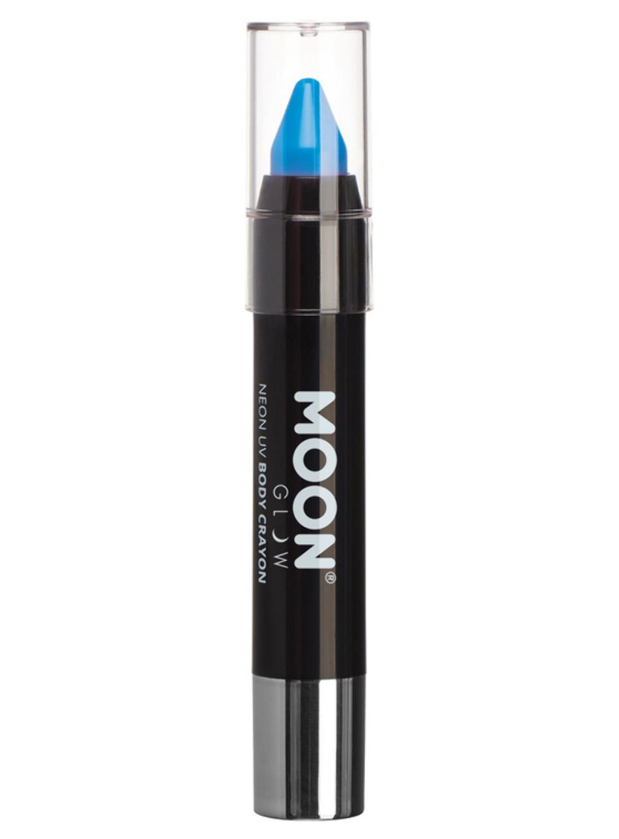 Moon Glow – Pastel Neon UV-make-uppotlood blauw