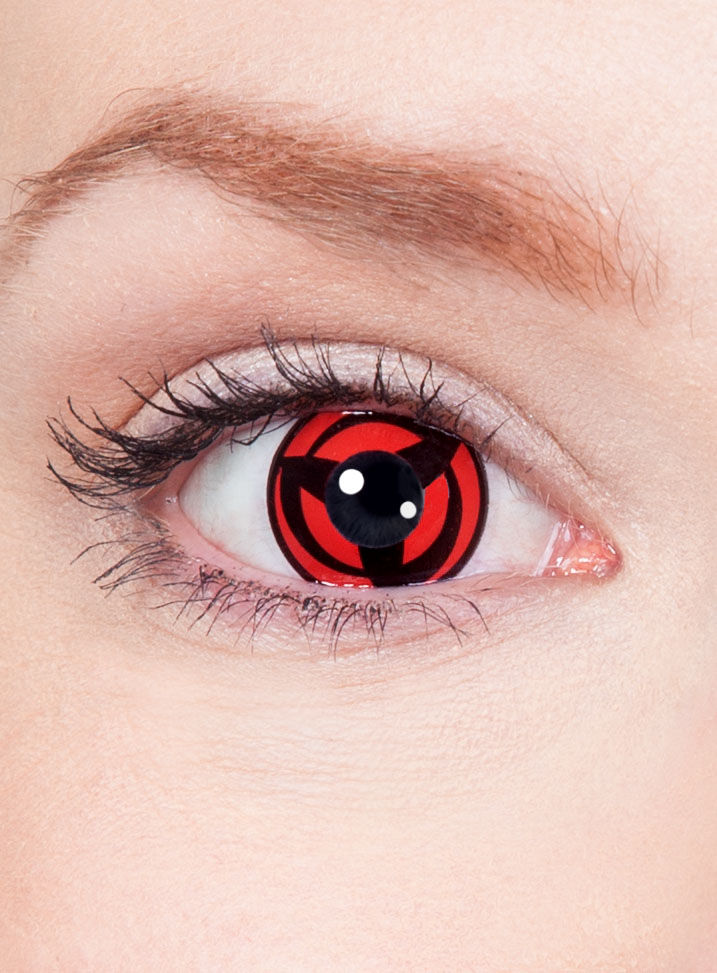 Kakashis Mangekyou Sharingan Kontaktlinsen