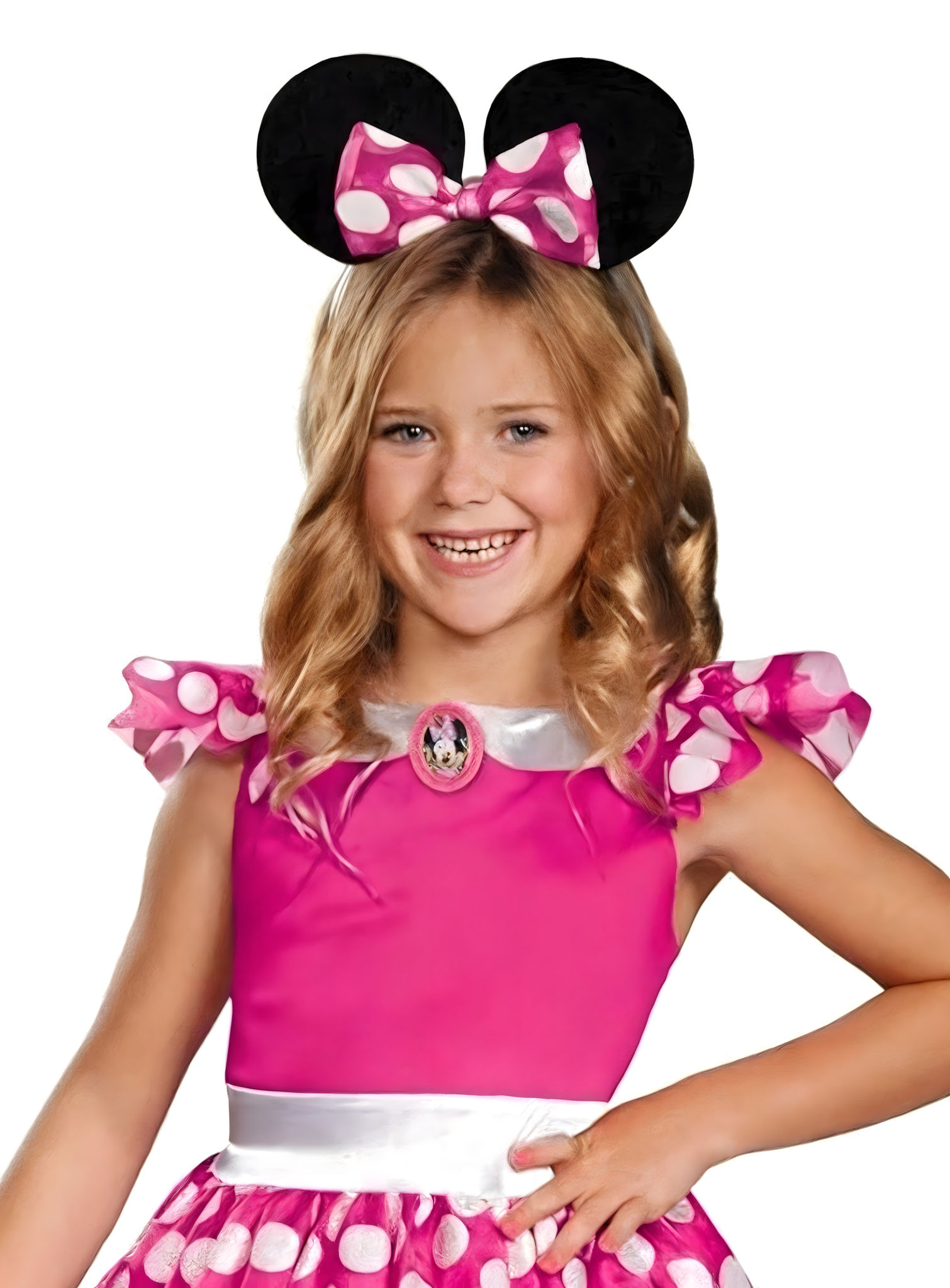 Minnie Mouse-jurk voor kinderen roze