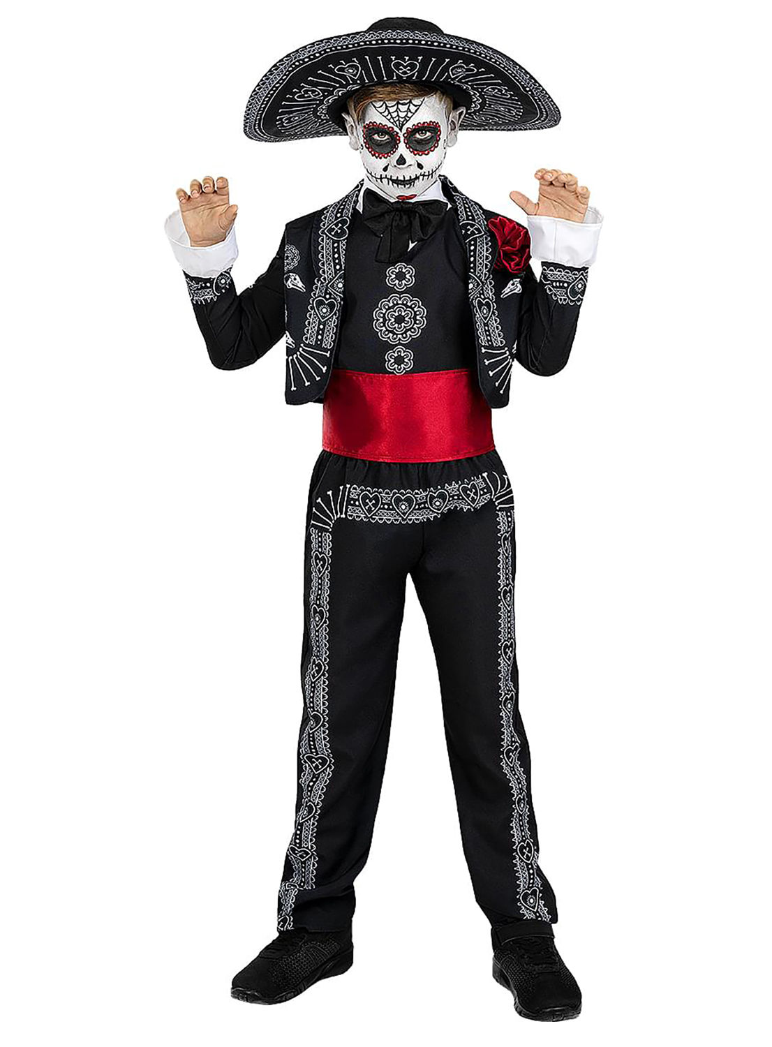 Dia de Los Muertos Edelmann Kostüm für Kinder
