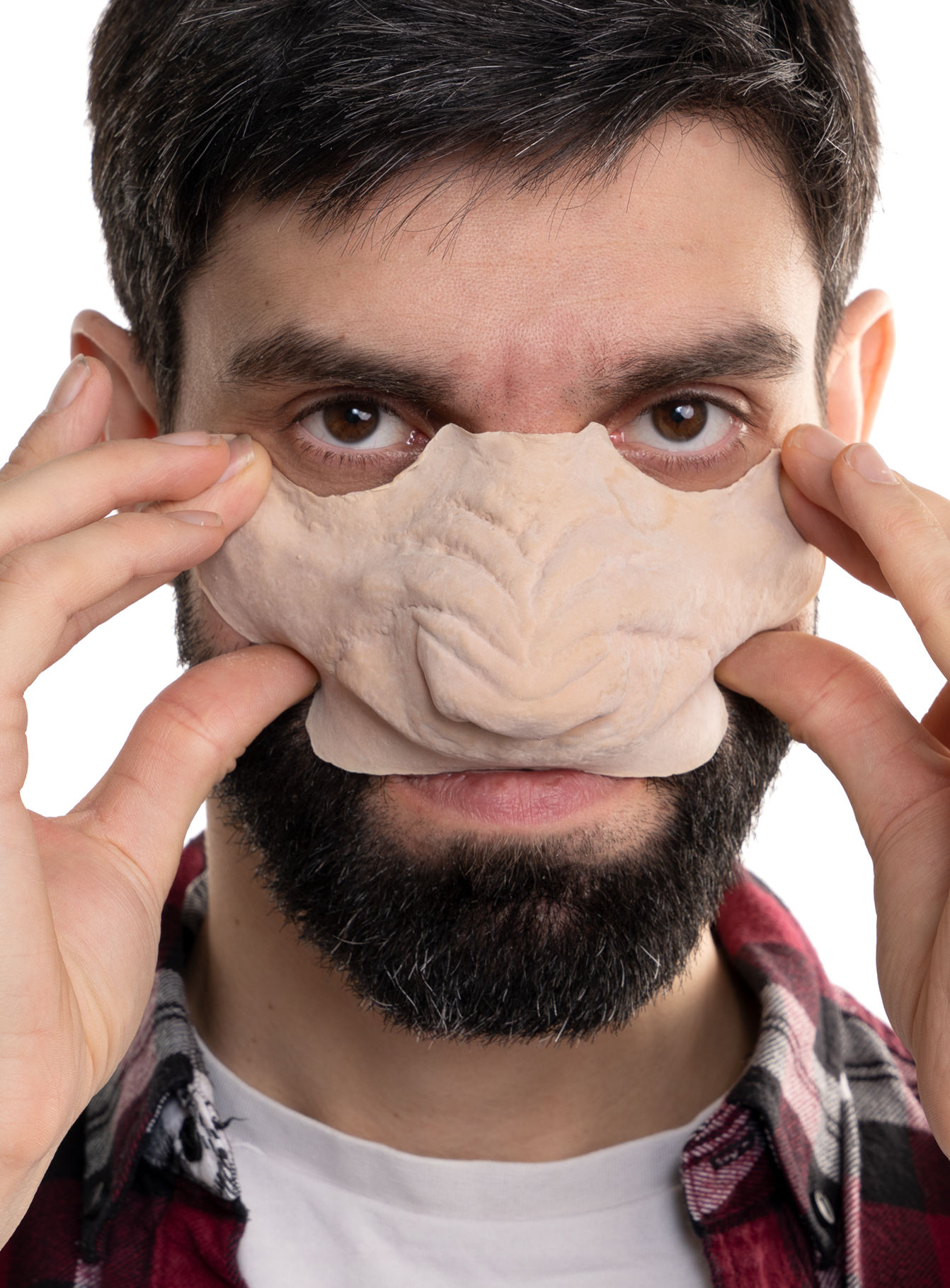 Werwolf Latexschnauze mit Mastix