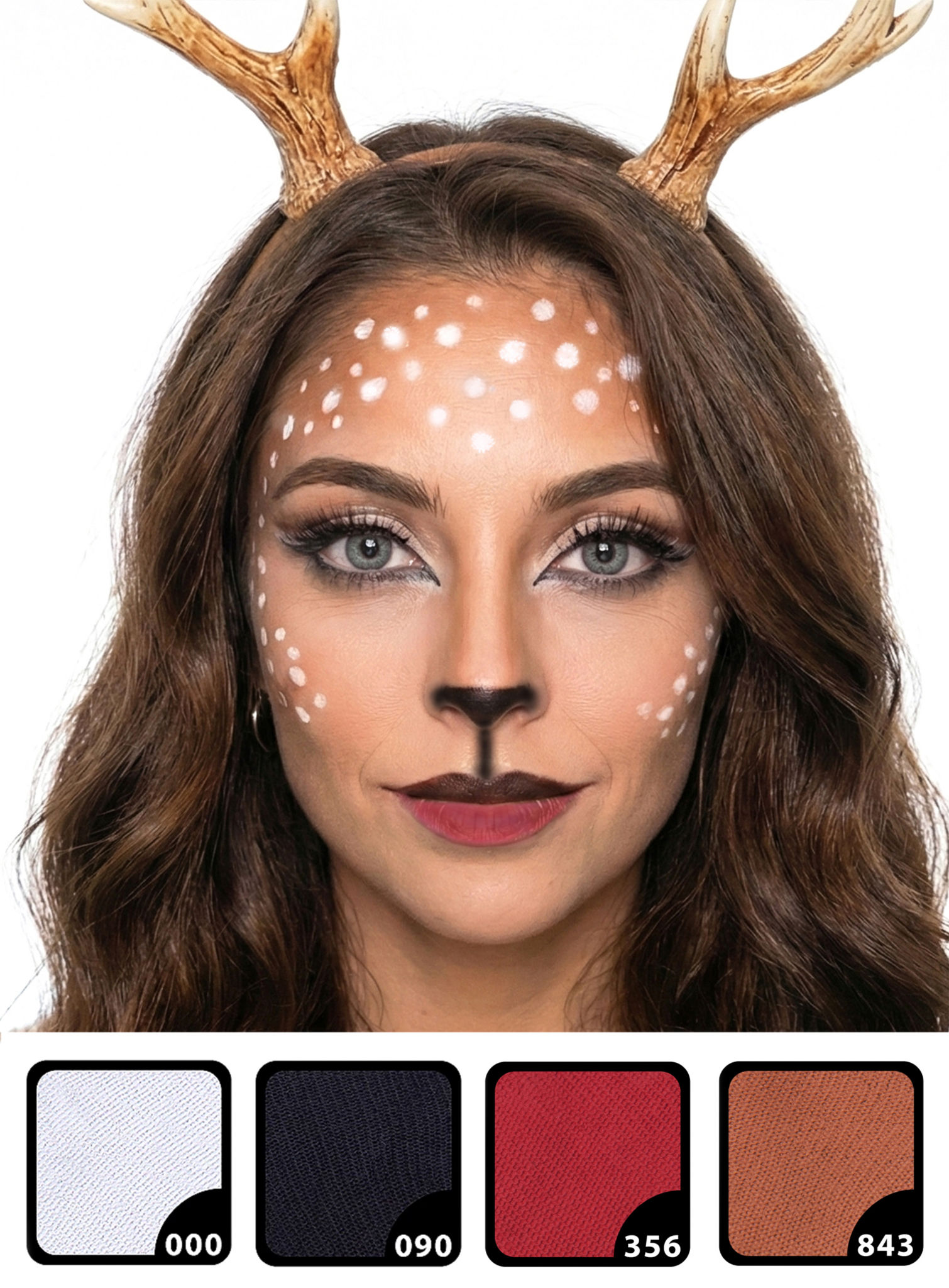 Make-up Set Reh braun