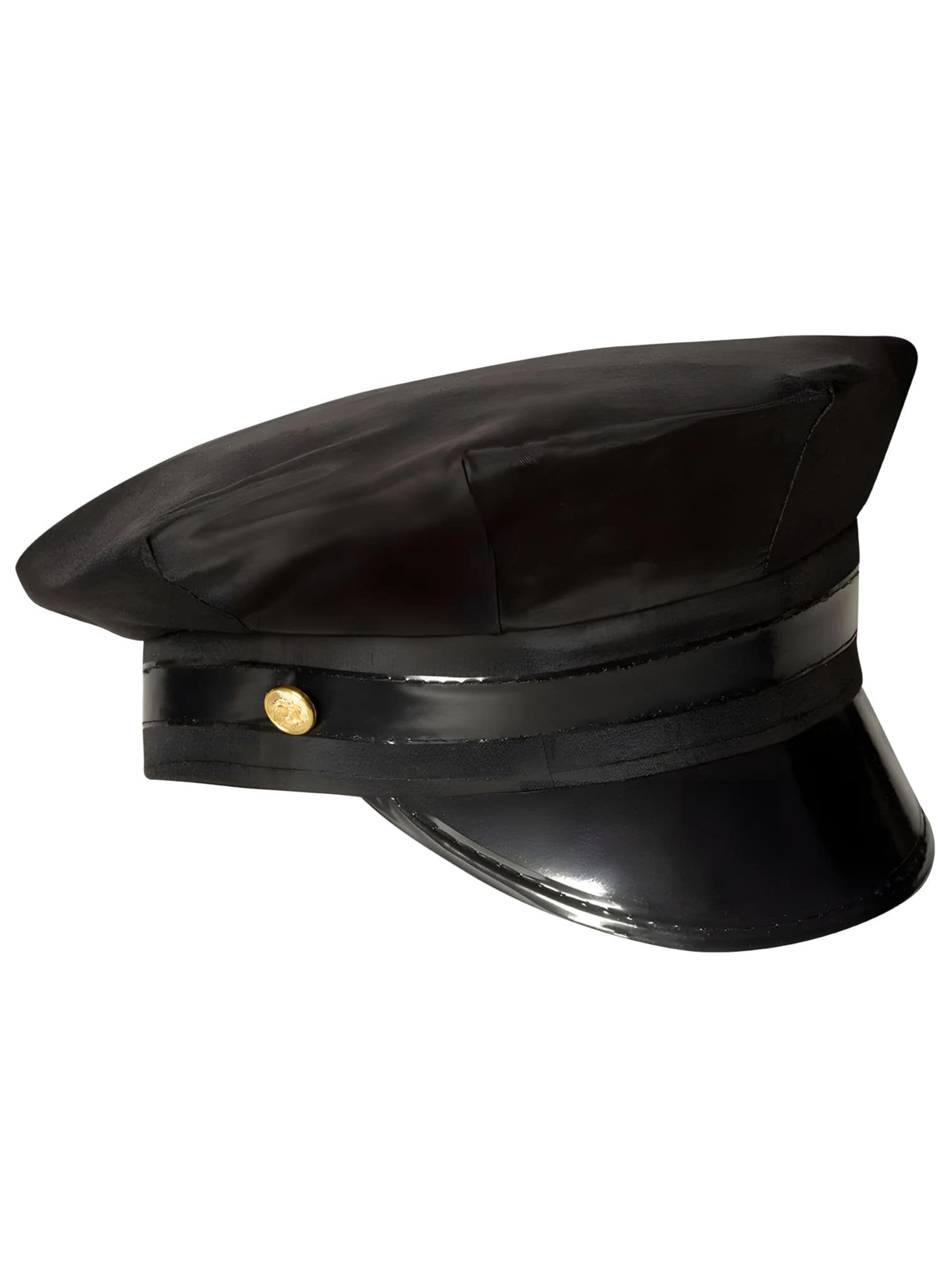 Schwarze Chauffeursmütze