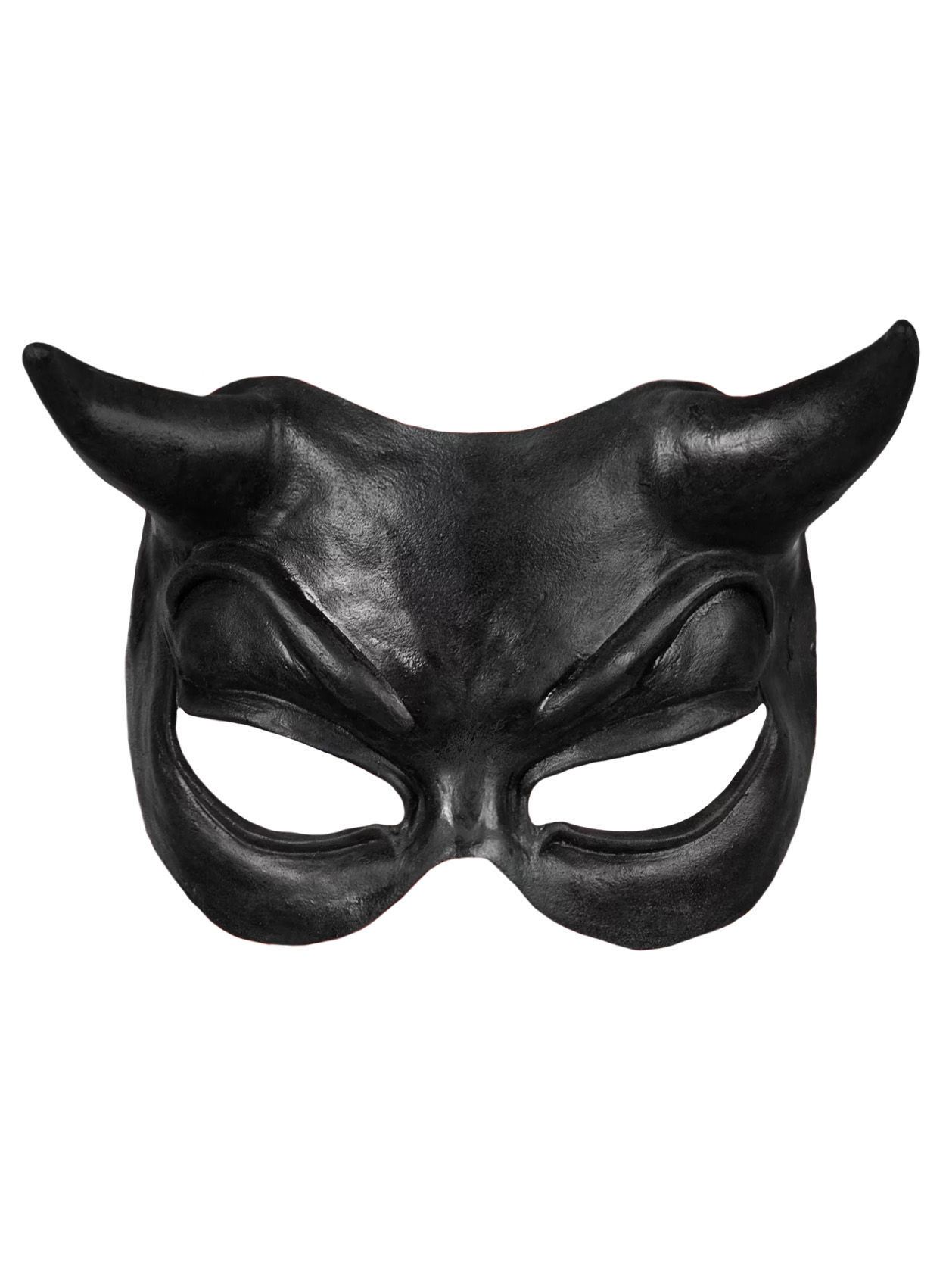 Mephisto Teufel Halbmaske schwarz