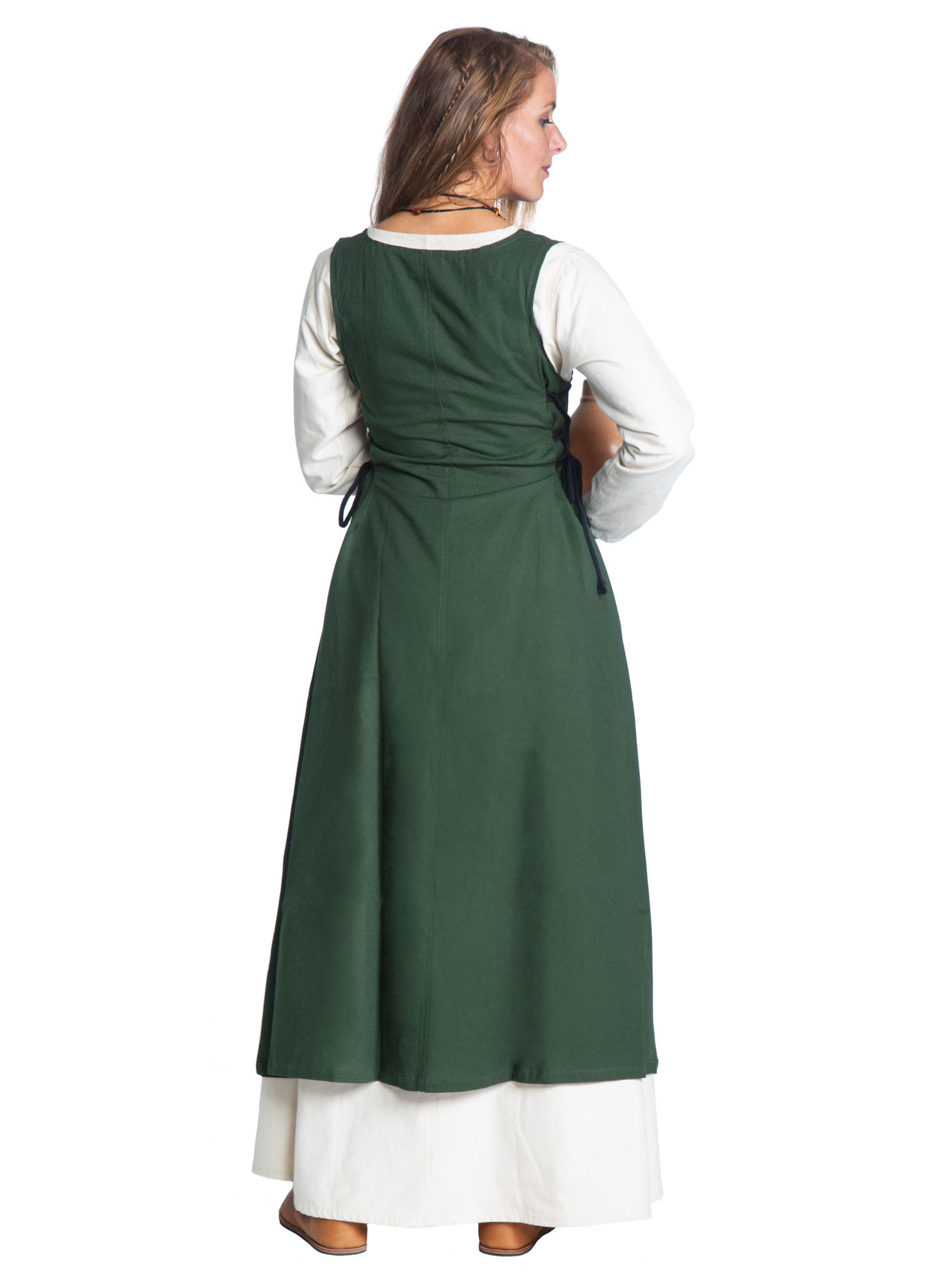 Ärmelloses Mittelalter Kleid - Selene
