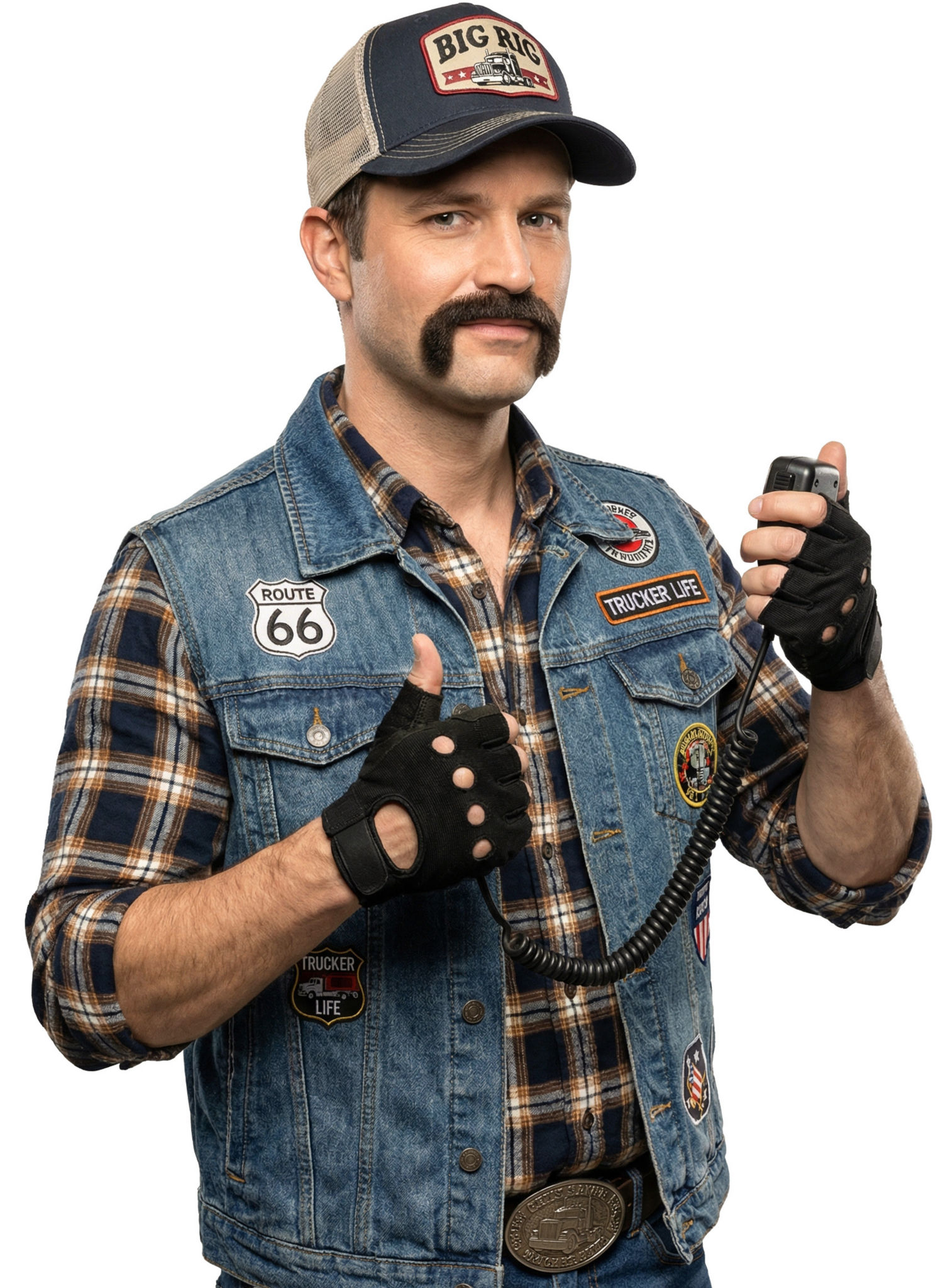 Biker Schnurrbart