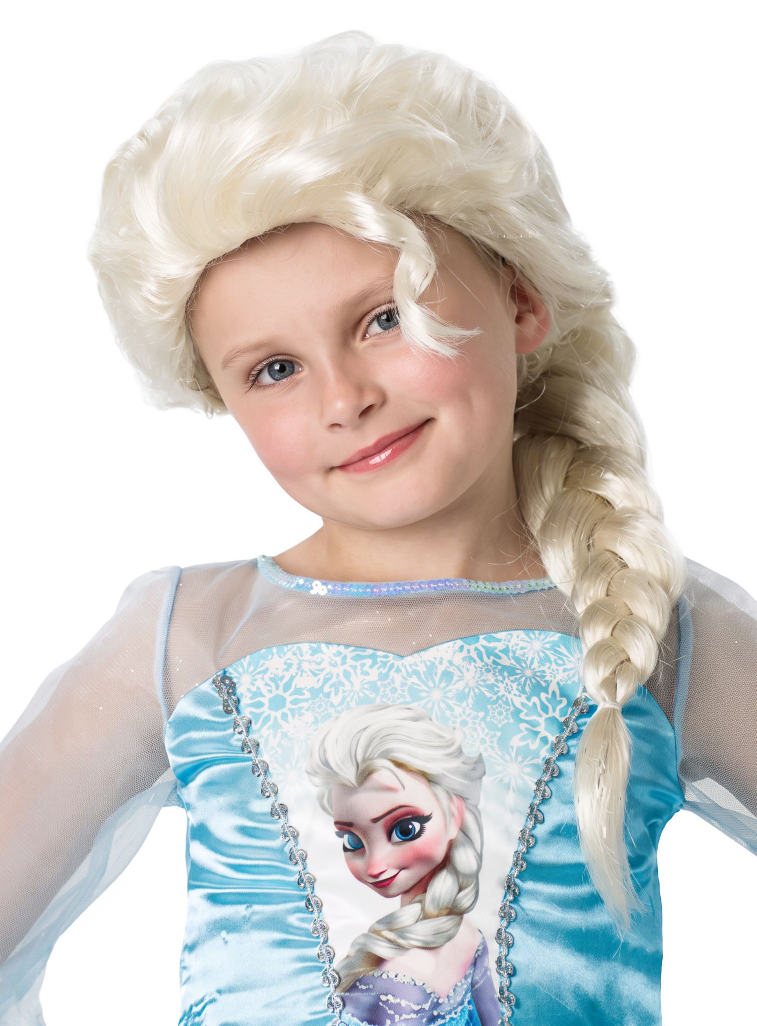 Die Eiskönigin Elsa Kinderperücke