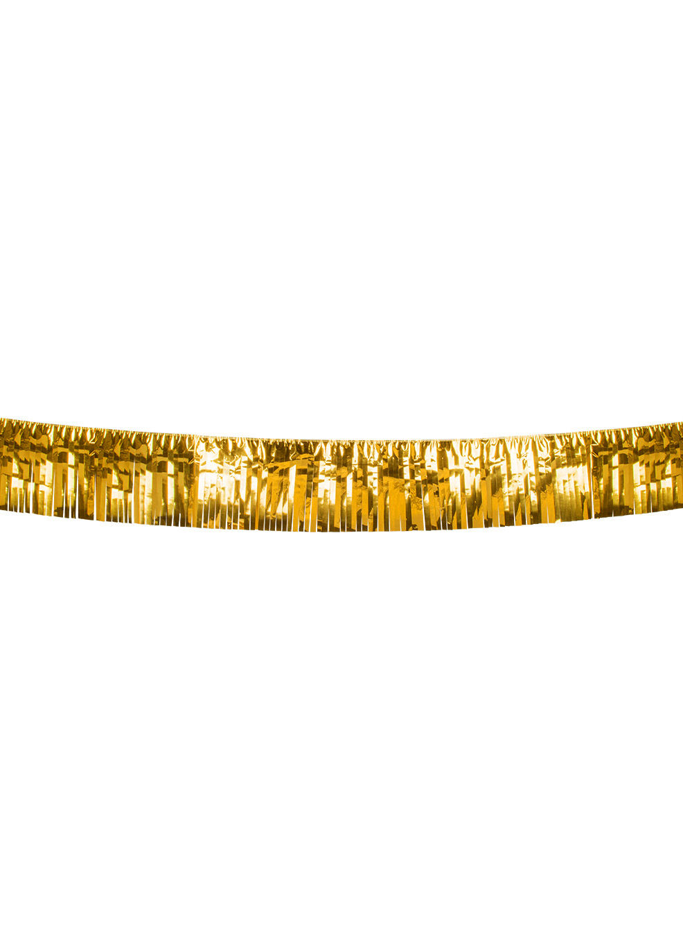 Fransengirlande 6 Meter gold