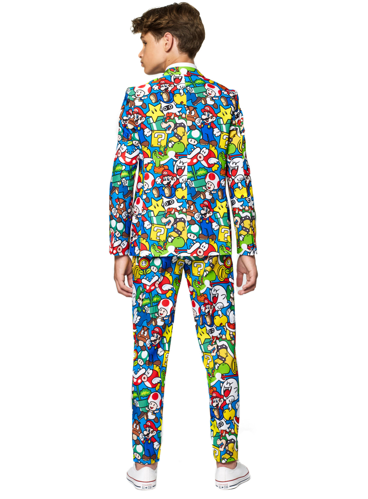 OppoSuits Teen Super Mario Anzug für Jugendliche
