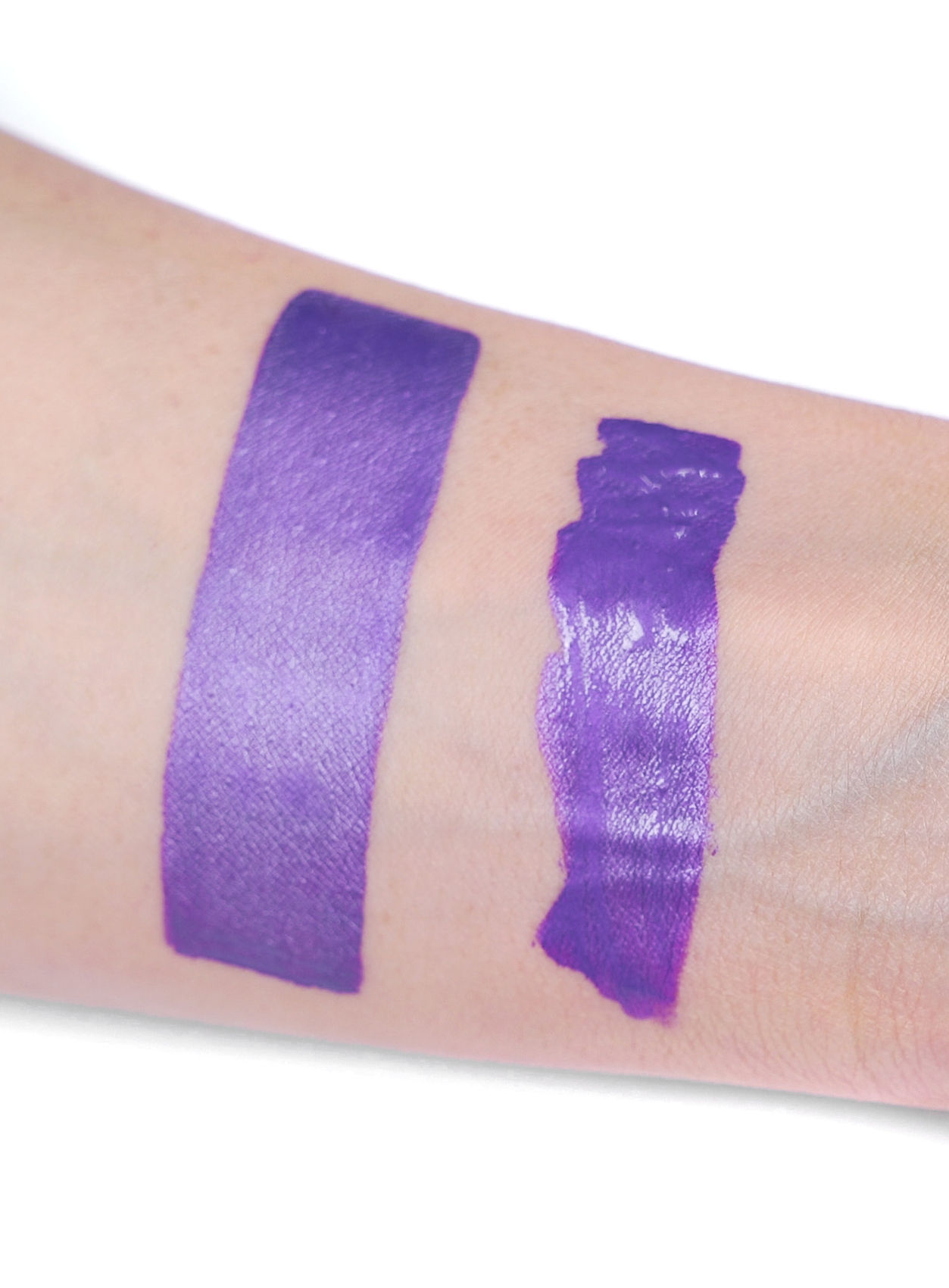aqua make-up violett metallic Amethyst Wasserschminke