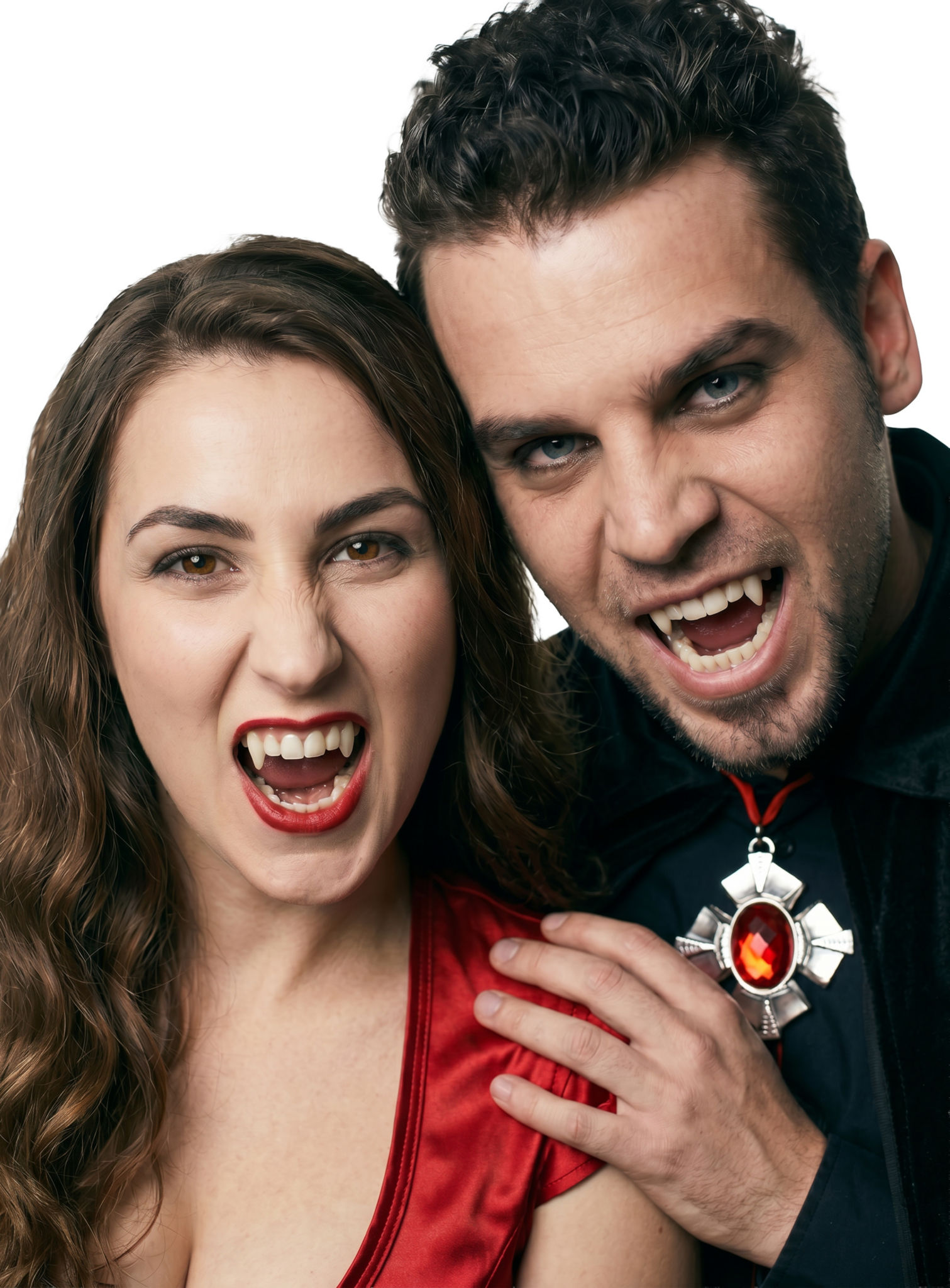 Vampirzähne lang