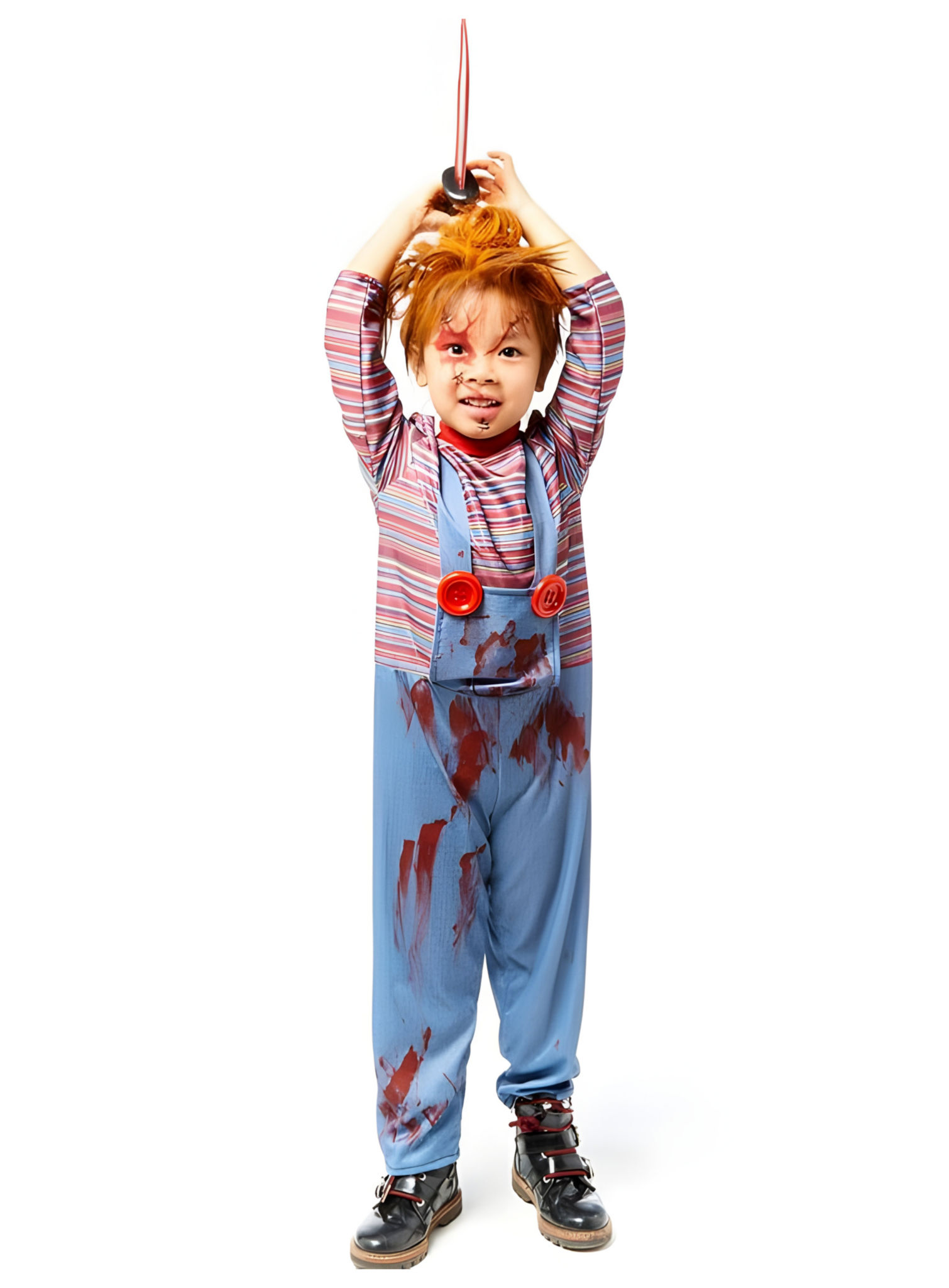 Mörderpuppe Chucky Kostüm für Kinder