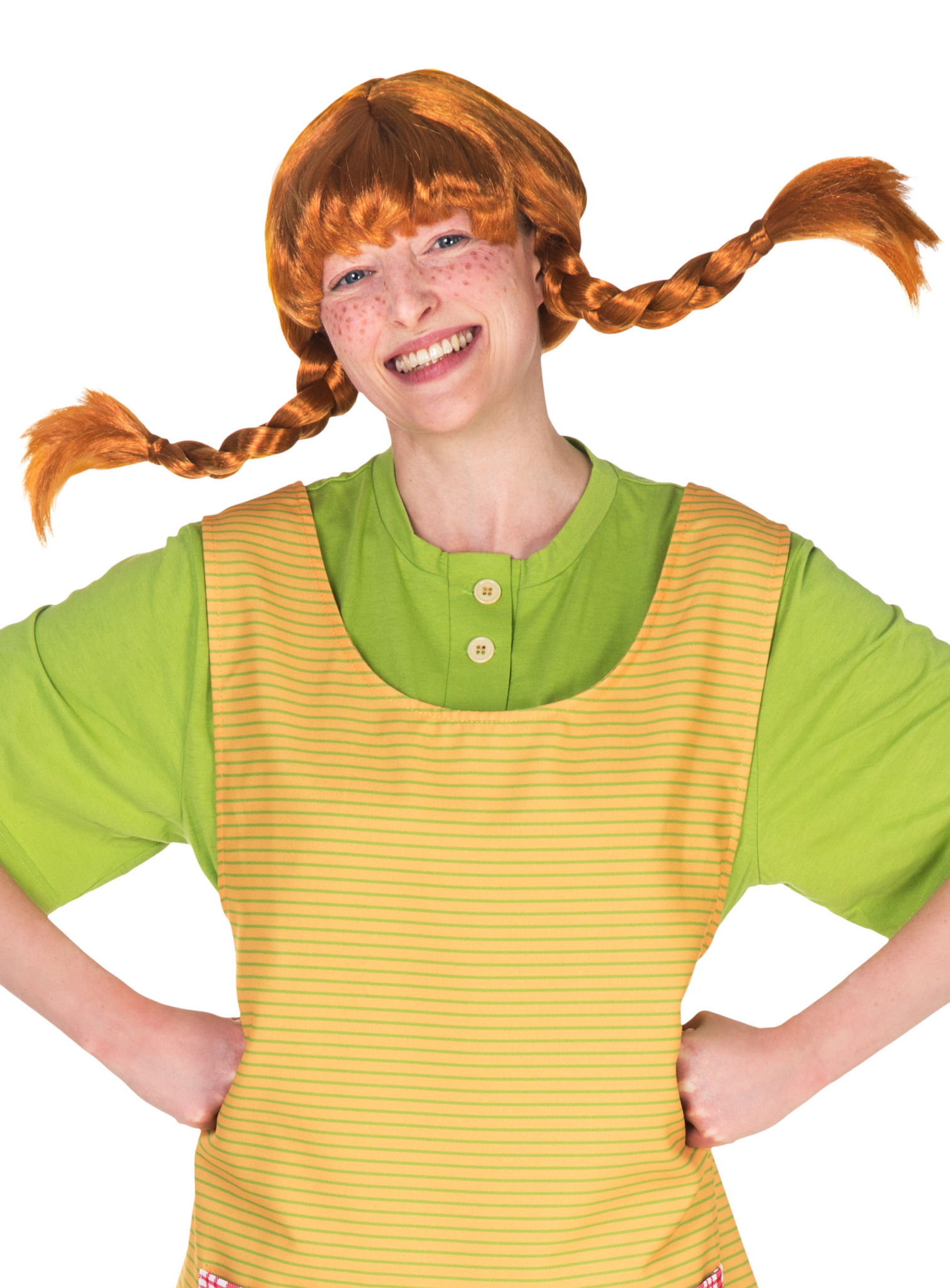 Pippi Langstrumpf Perücke