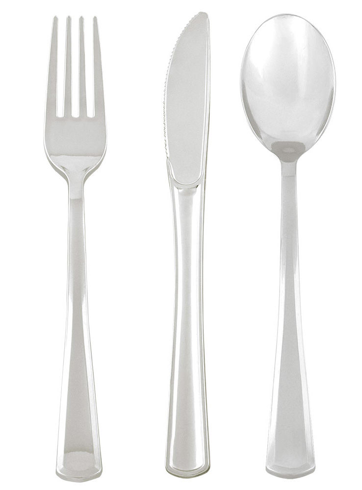 Partybesteck silber