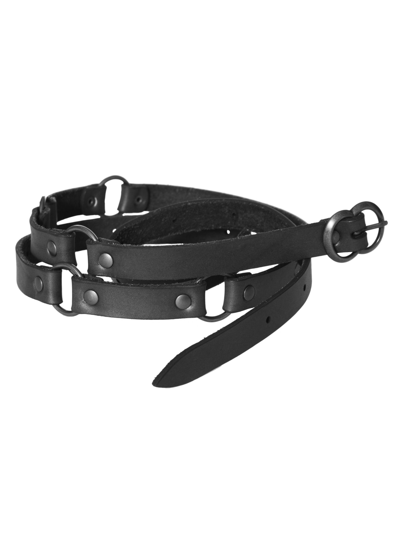 Mittelalter Gürtel mit Ringen - Vogt