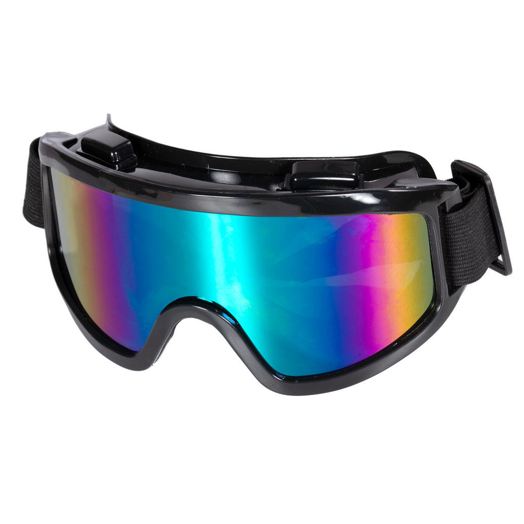 Skibrille schwarz