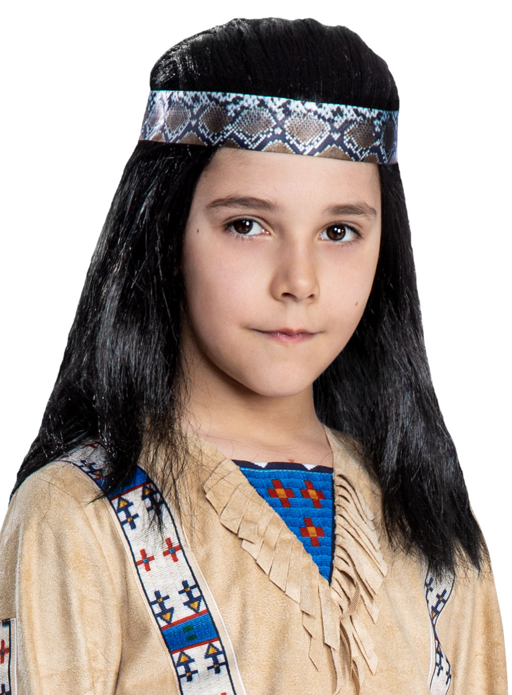 Winnetou Perücke für Kinder