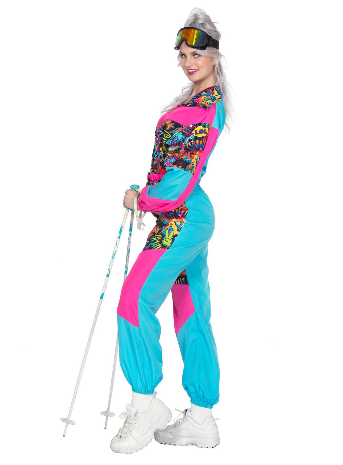 80er Après Ski Anzug für Frauen