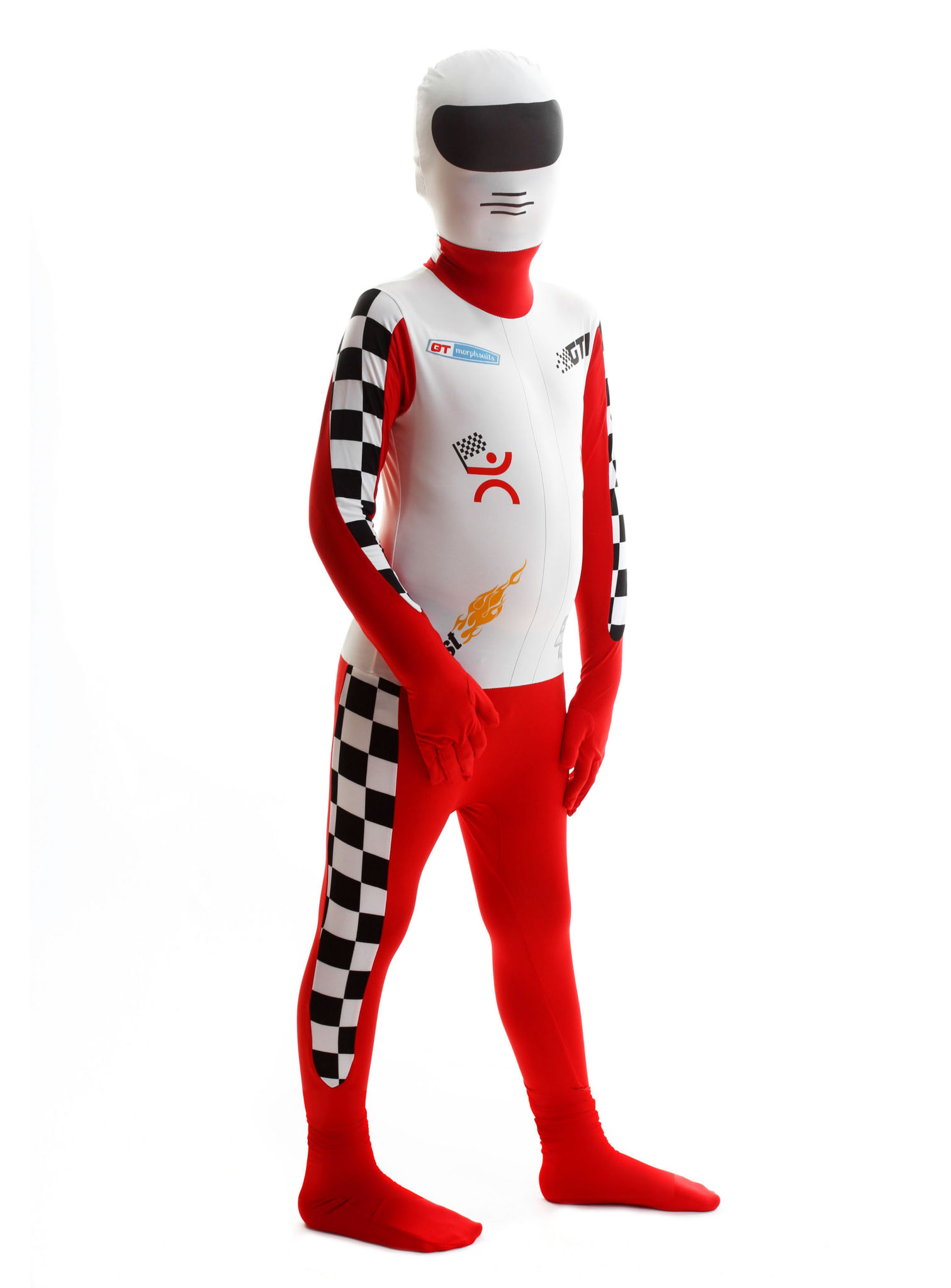 Morphsuit Kinder Racer Ganzkörperkostüm