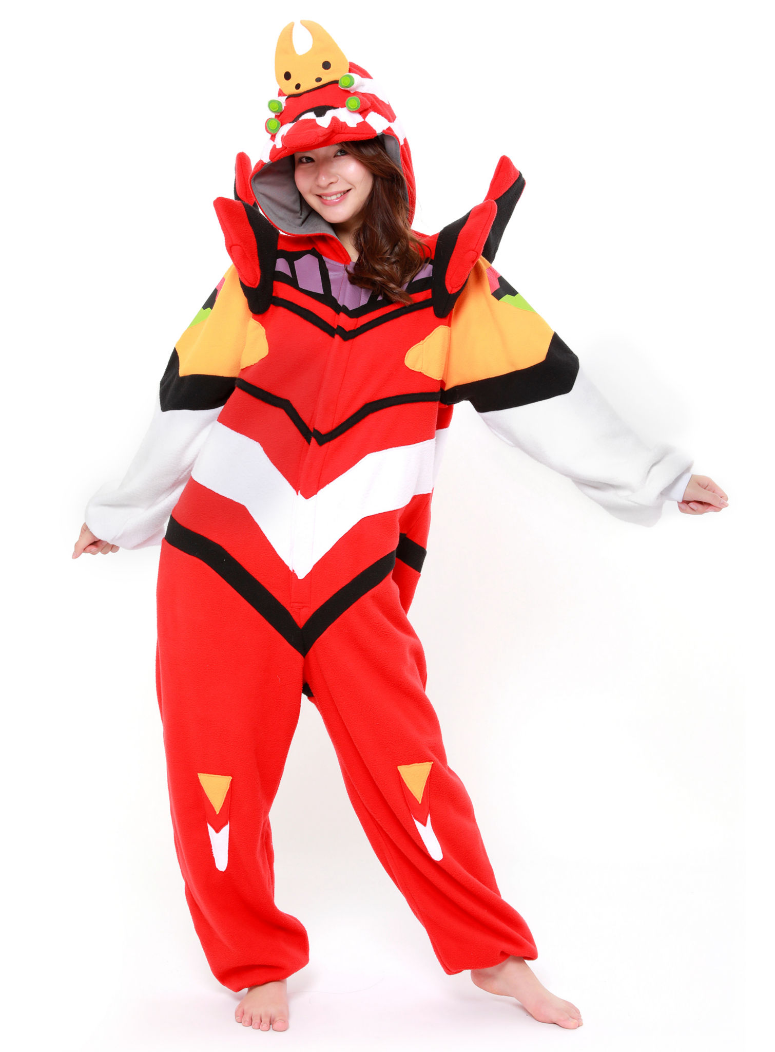 Neon Genesis Evangelion Kigurumi Kostuum Asuka