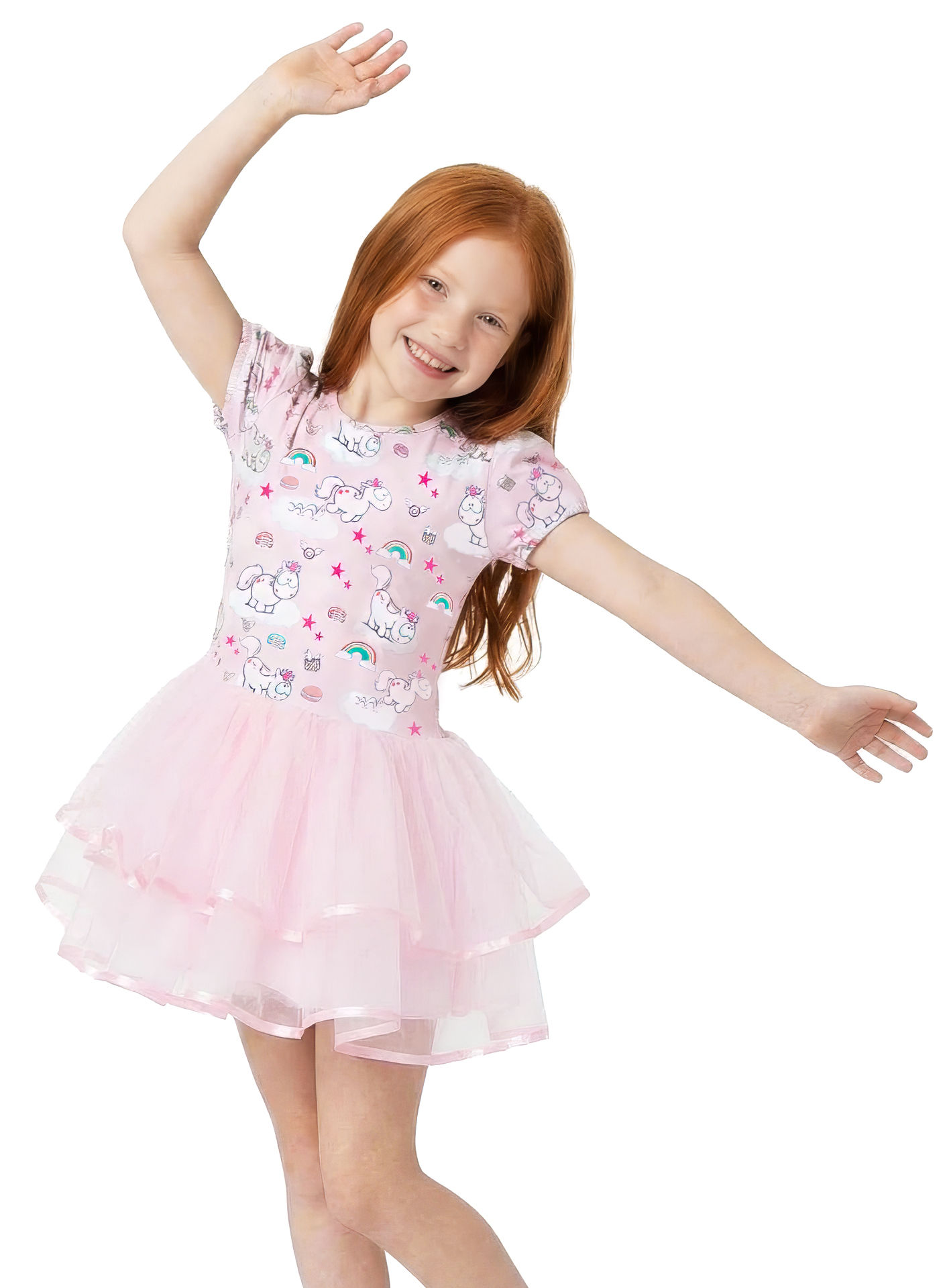 Einhorn Theodor Ballerina Kostüm für Kinder