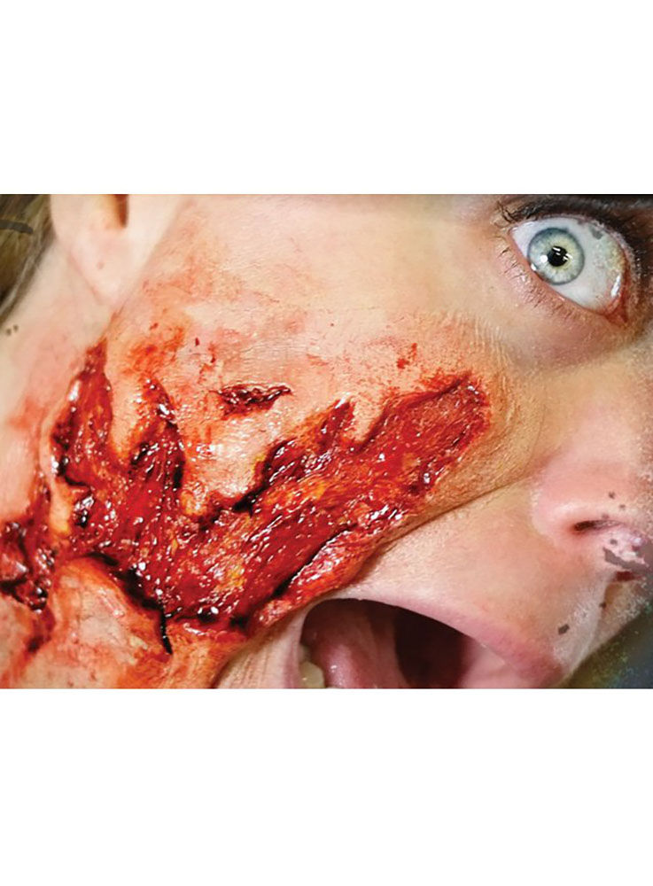 Ausgefranste Wunde 3D FX Transfers