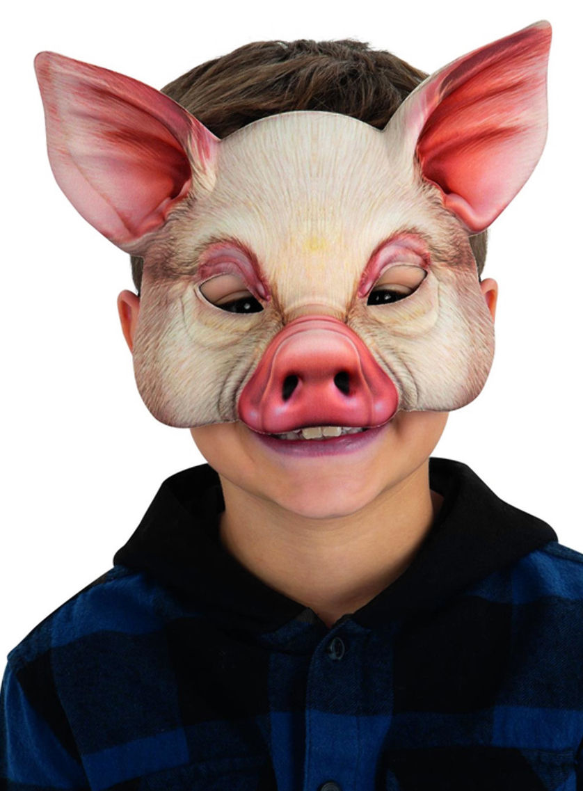 Schwein Maske für Kinder