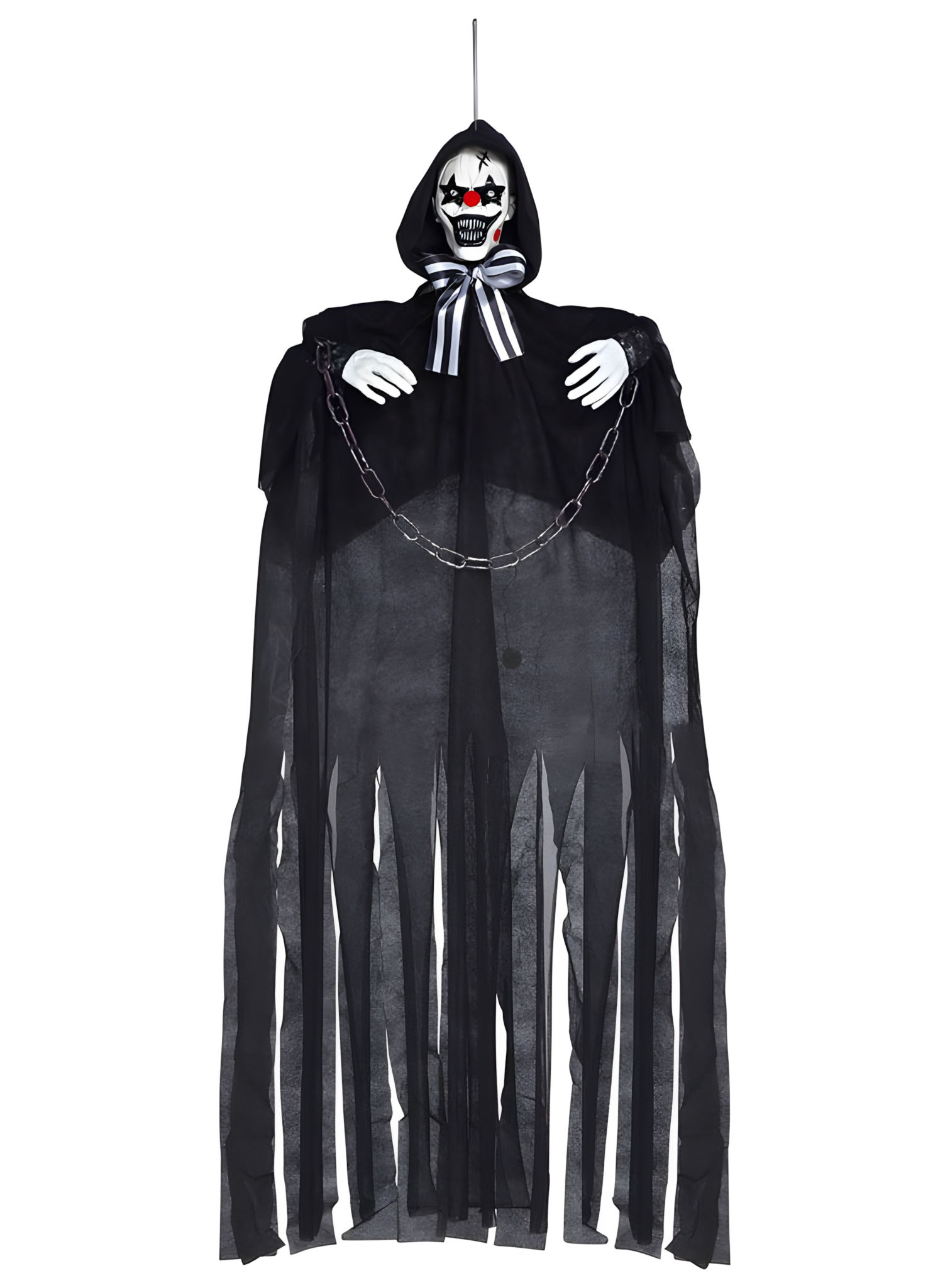 Horror Clown animiert – Halloweendeko 130 cm