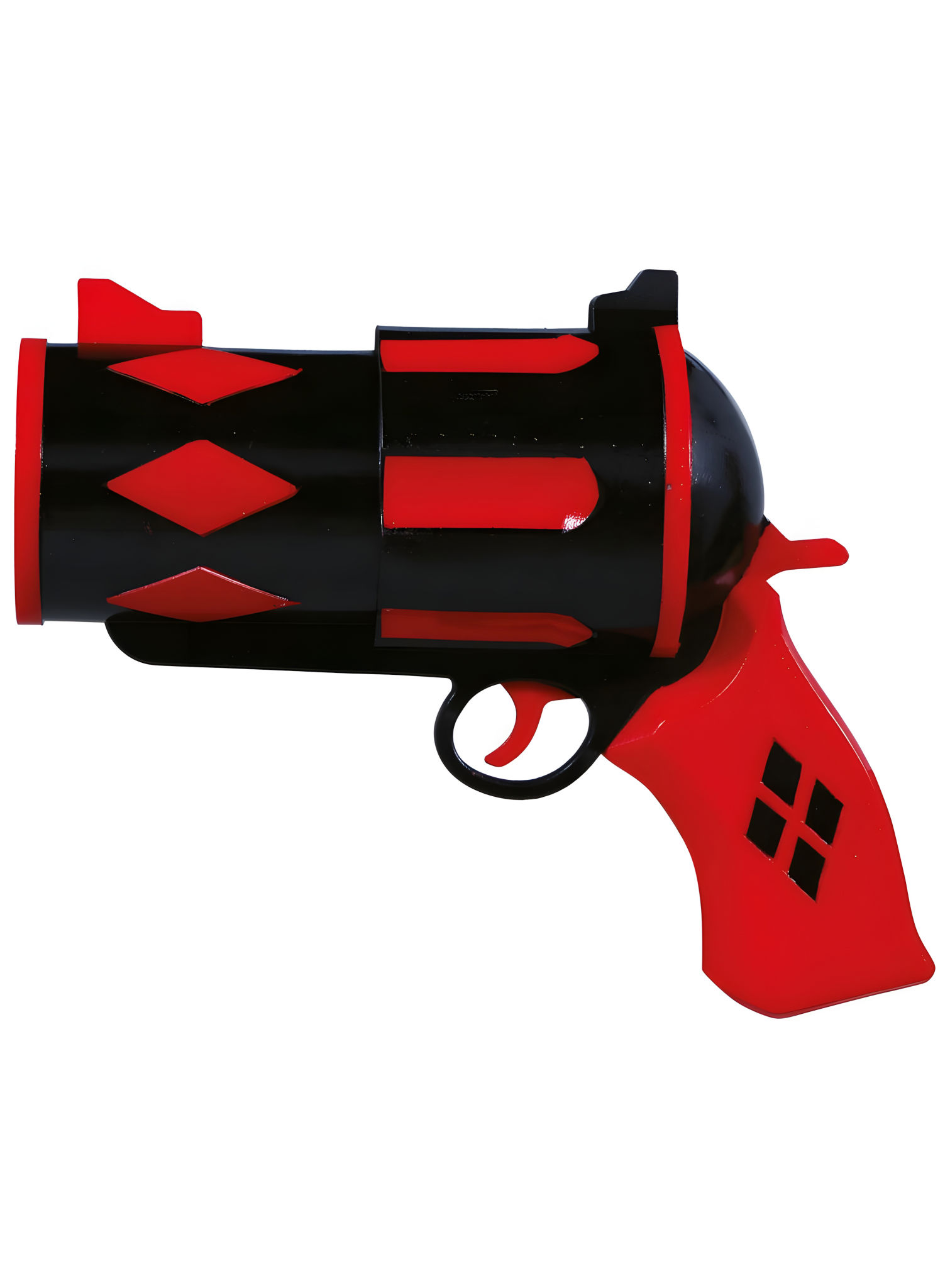 Crazy Harlekin-pistool rood – 20 cm