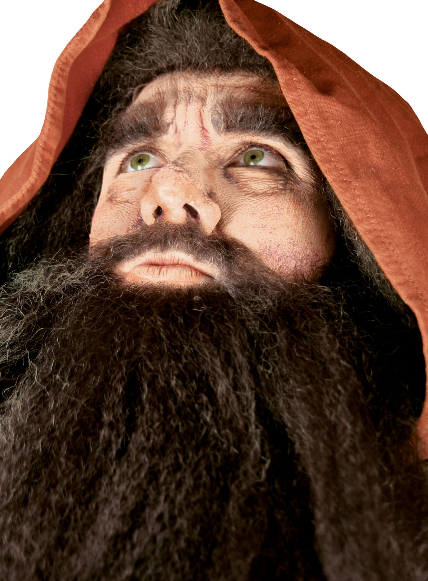 Latexnase Zwerg mit Mastix Hautkleber