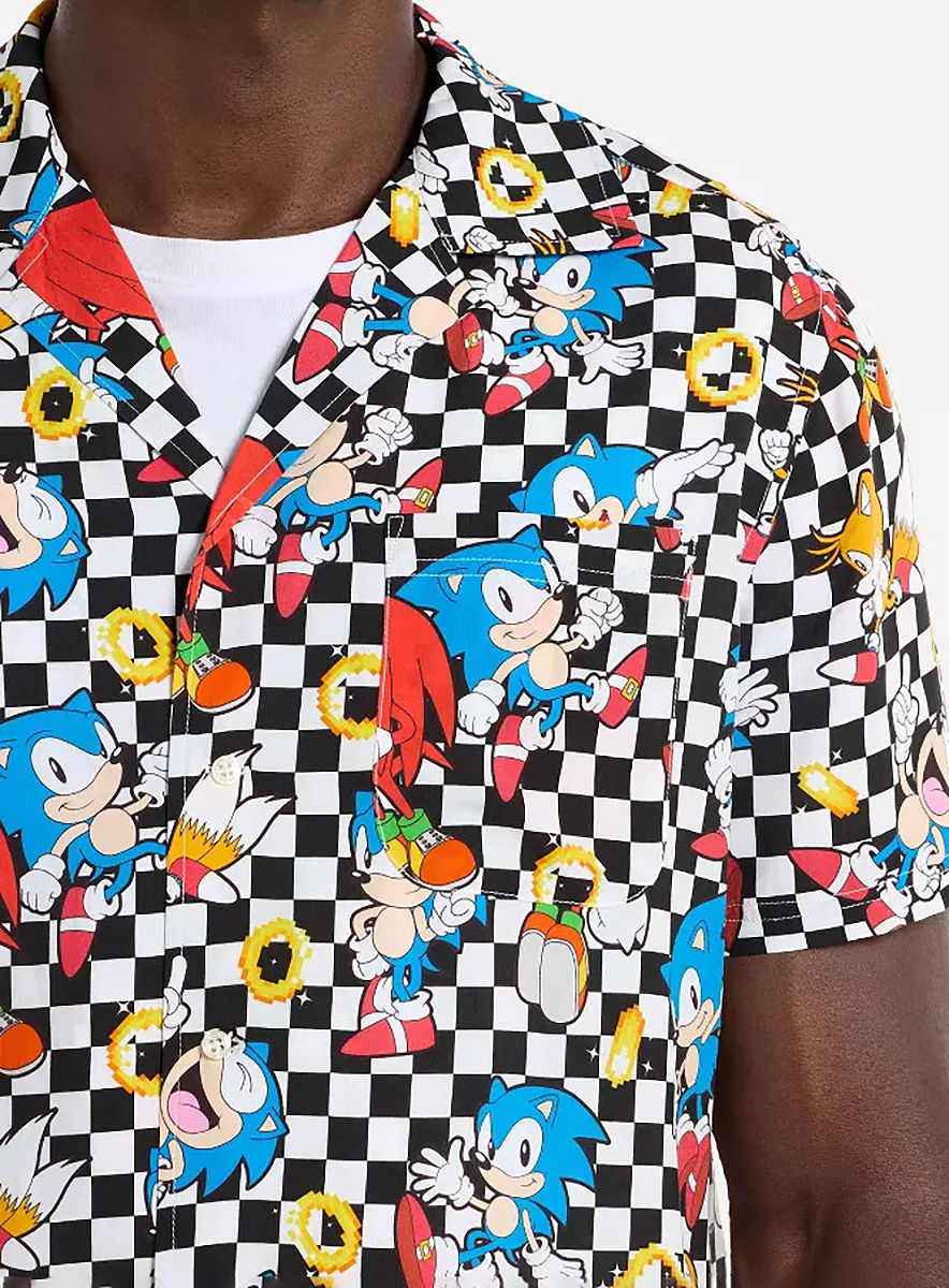 OppoSuits Sonic Retro Rings Hawaiishirt