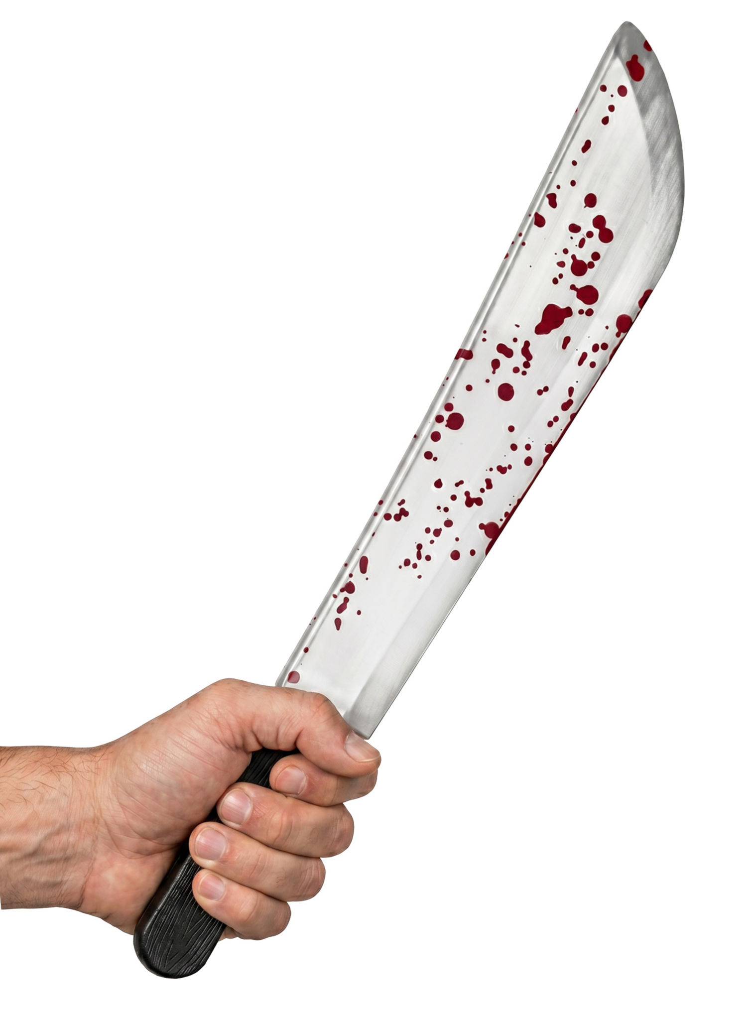 Kunstblut Machete aus Kunststoff